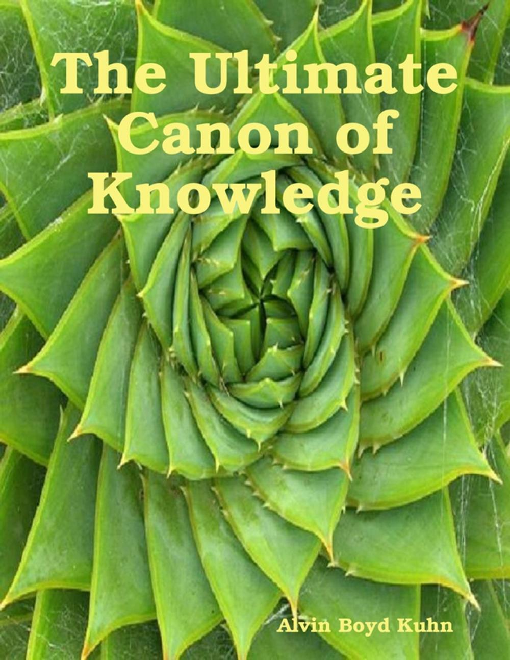 Big bigCover of The Ultimate Canon of Knowledge