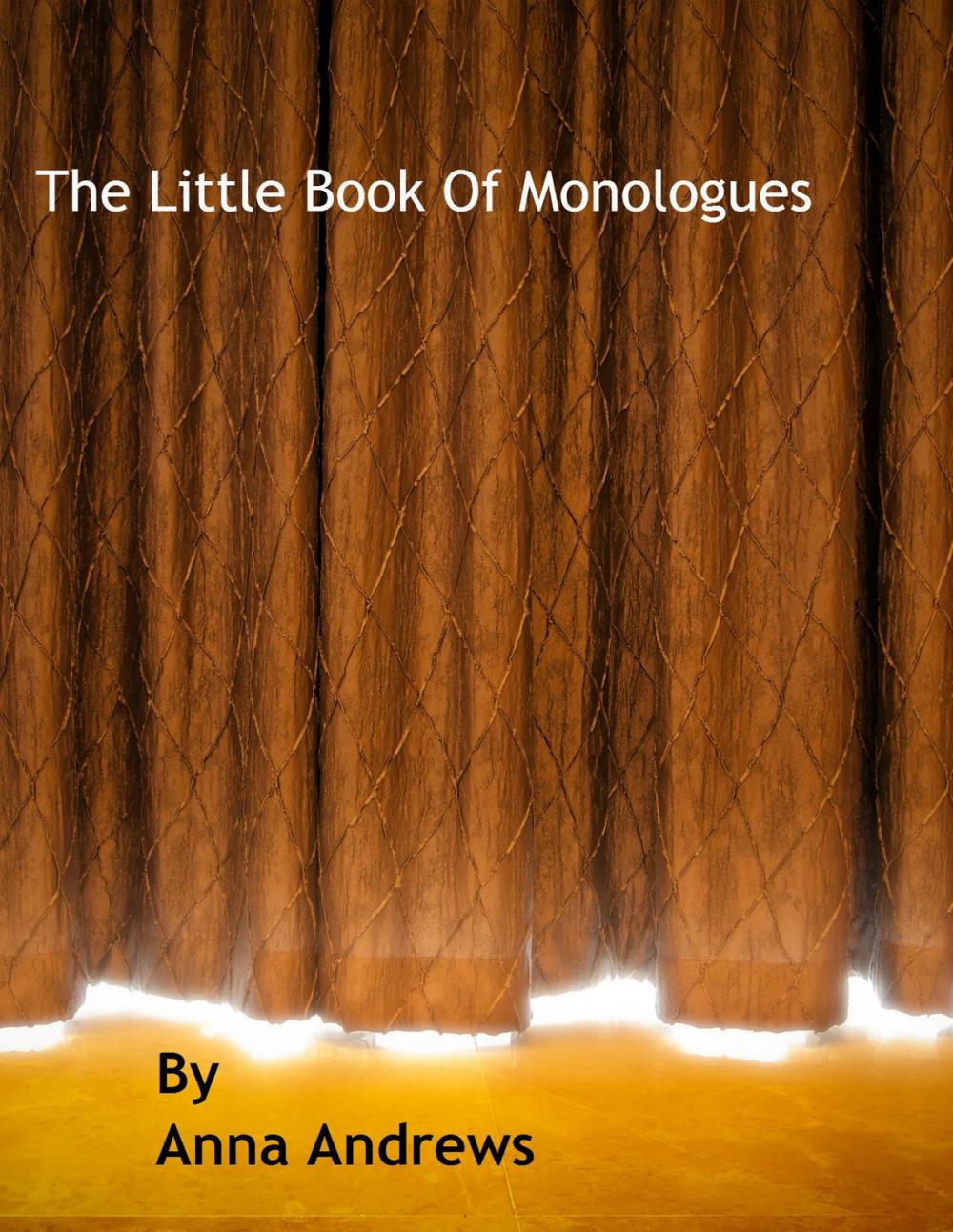 Big bigCover of The Little Book Of Monologues