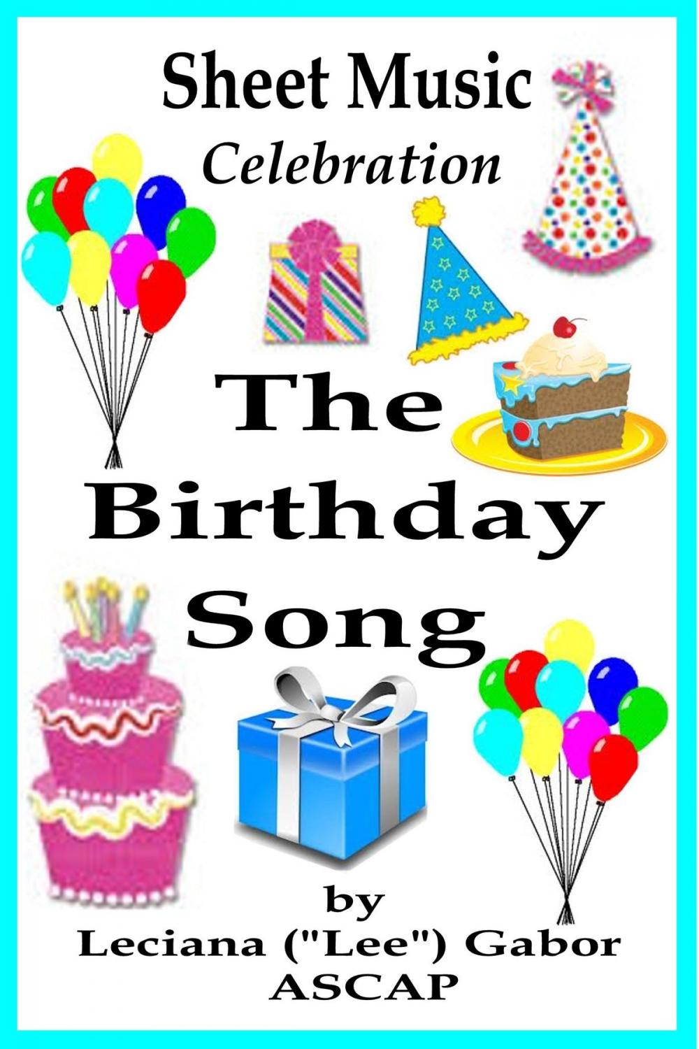 Big bigCover of Sheet Music The Birthday Song