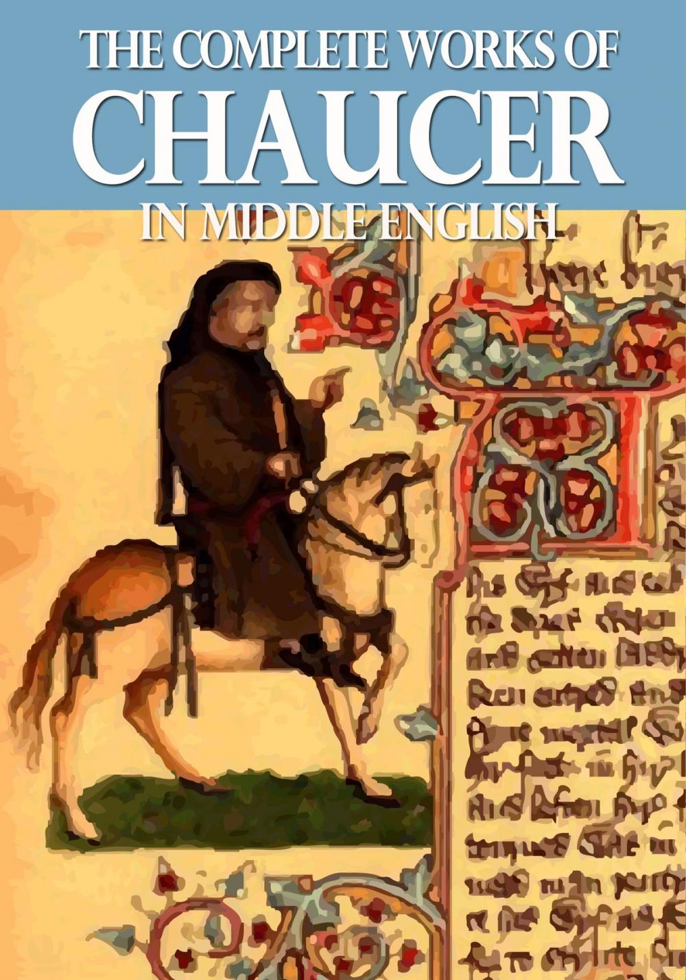 Big bigCover of The Complete Works of Chaucer In Middle English