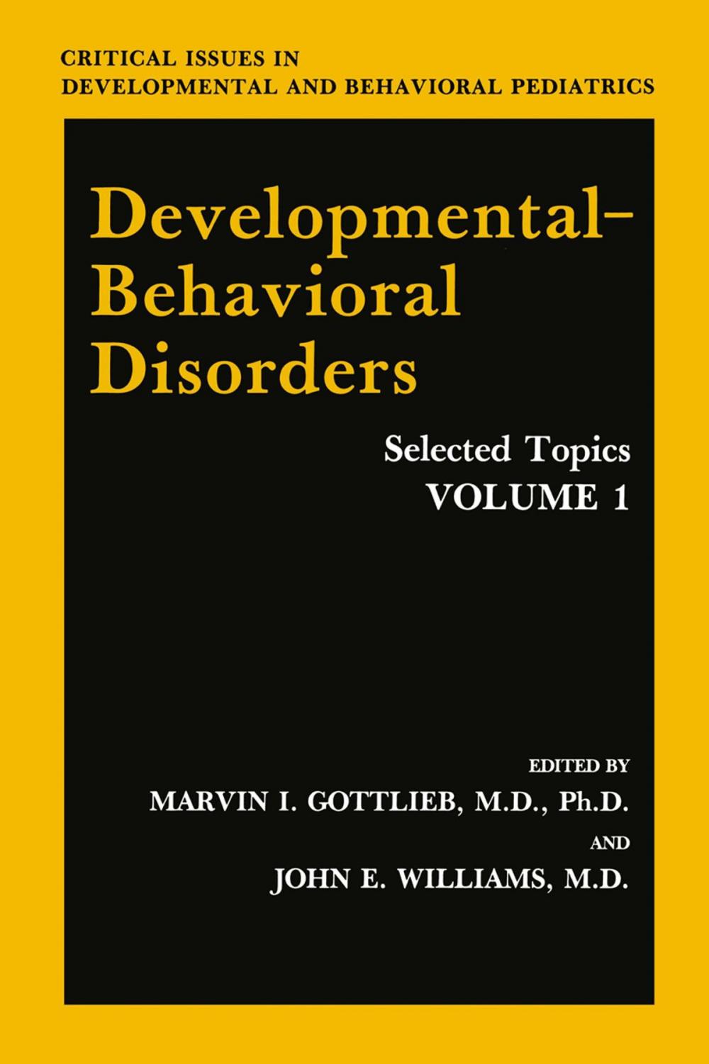 Big bigCover of Developmental-Behavioral Disorders