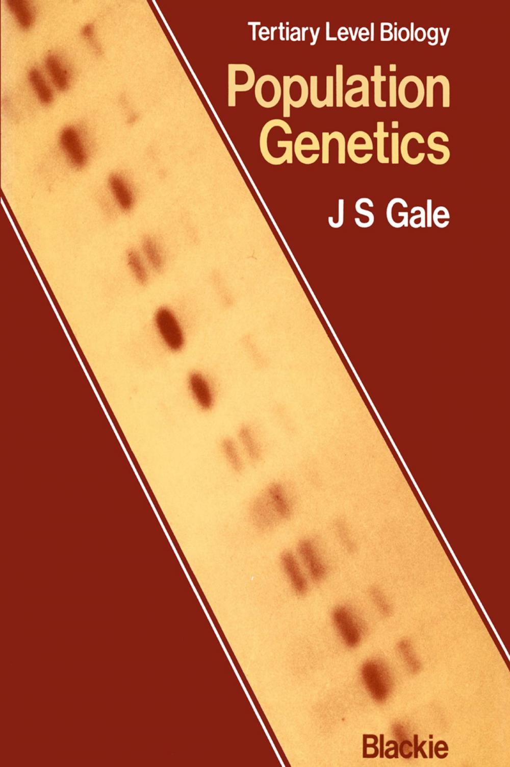 Big bigCover of Population Genetics