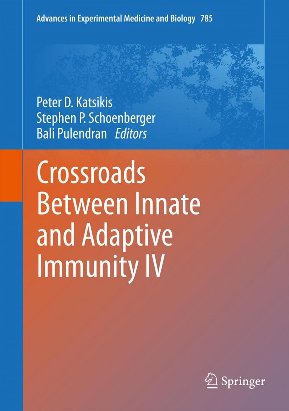 Big bigCover of Crossroads Between Innate and Adaptive Immunity IV