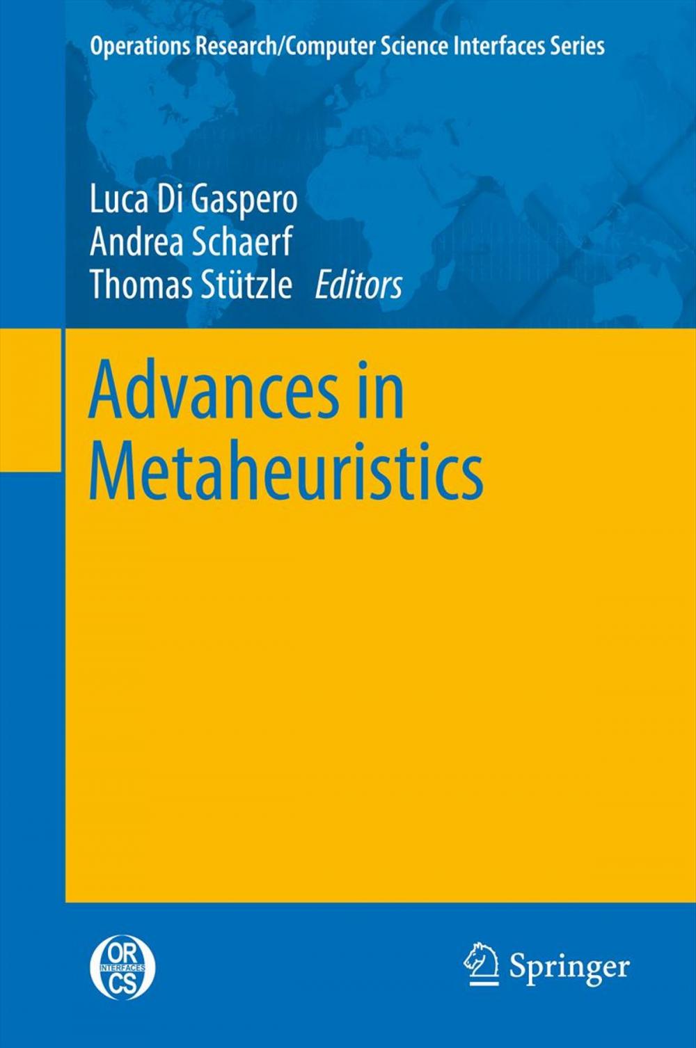 Big bigCover of Advances in Metaheuristics