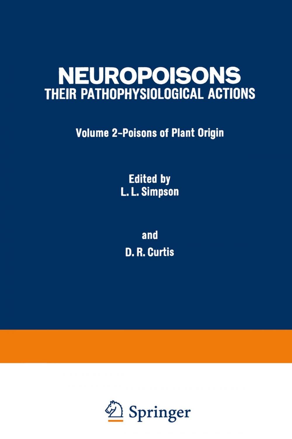 Big bigCover of Poisons of Plant Origin