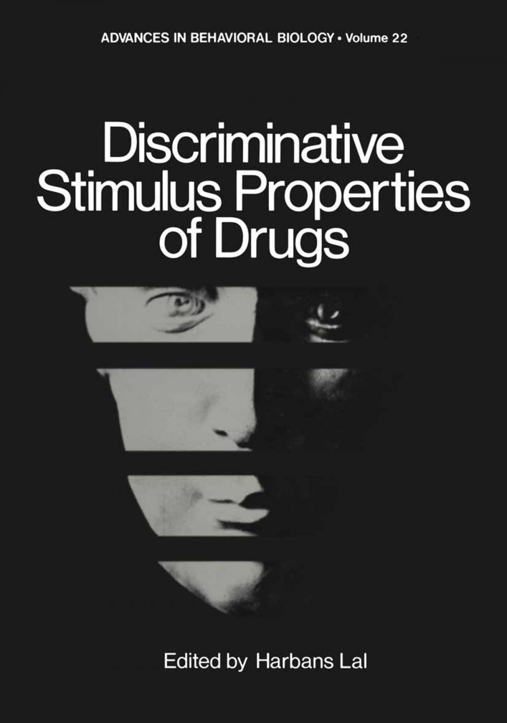 Big bigCover of Discriminative Stimulus Properties of Drugs