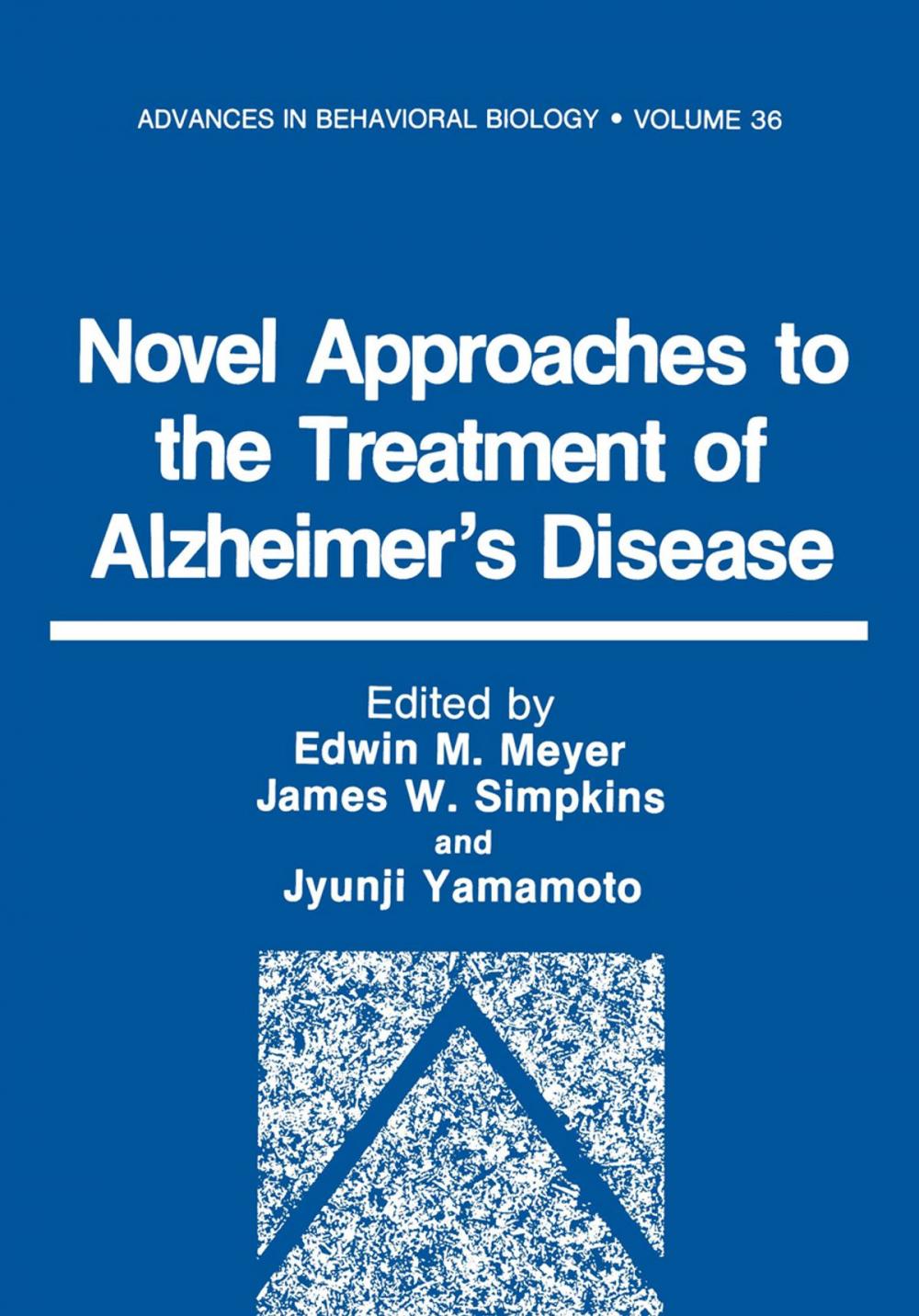 Big bigCover of Novel Approaches to the Treatment of Alzheimer’s Disease