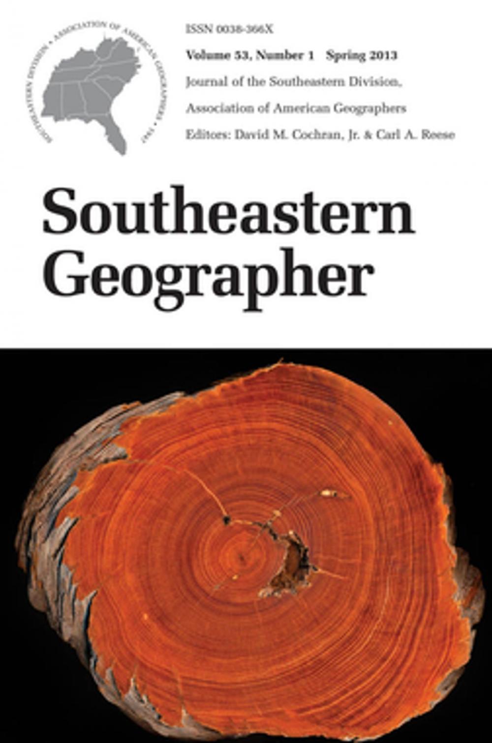 Big bigCover of Southeastern Geographer