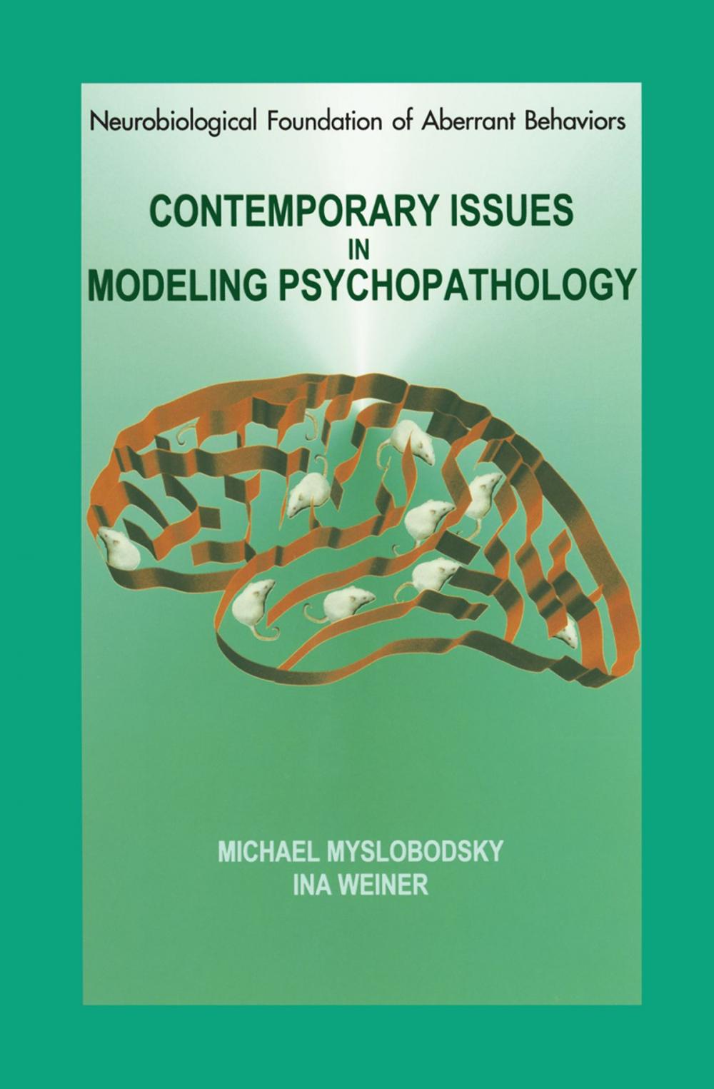 Big bigCover of Contemporary Issues in Modeling Psychopathology