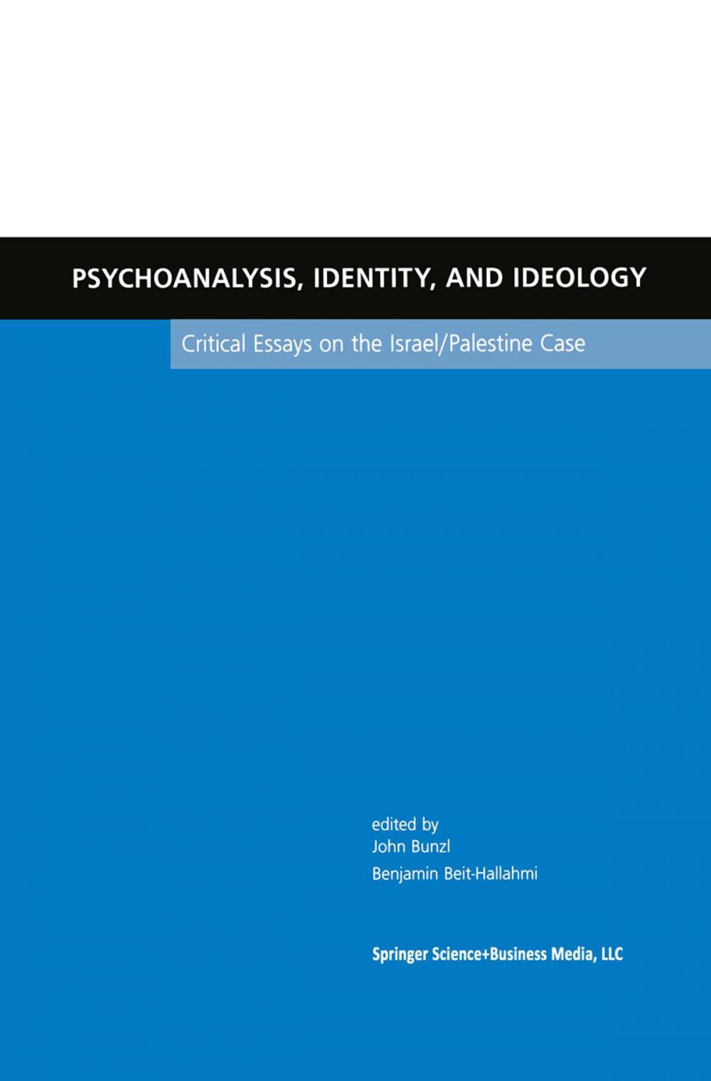 Big bigCover of Psychoanalysis, Identity, and Ideology