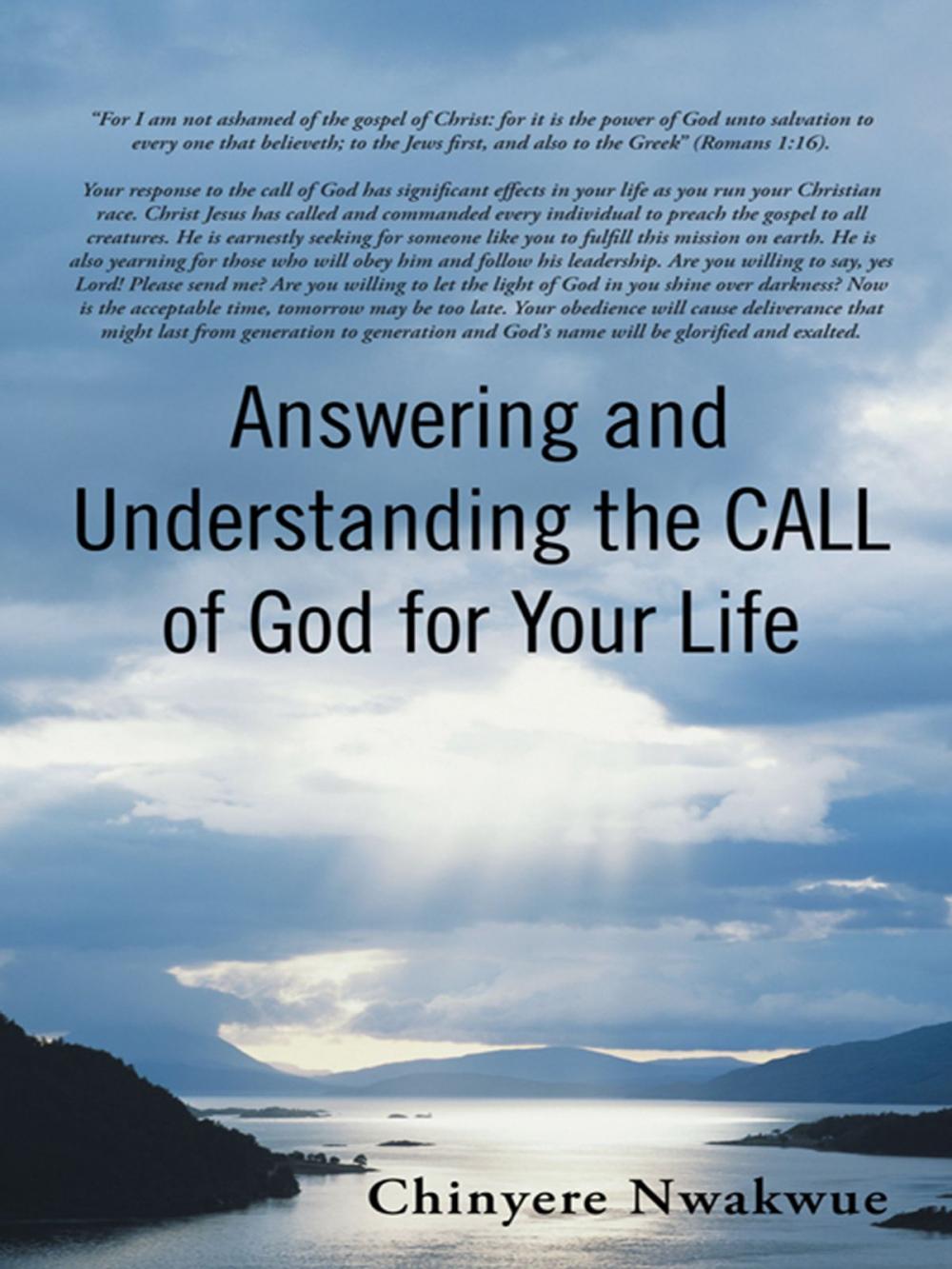 Big bigCover of Answering and Understanding the Call of God for Your Life