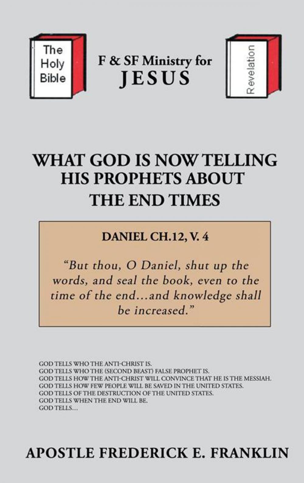 Big bigCover of What God Is Now Telling His Prophets About the End Times