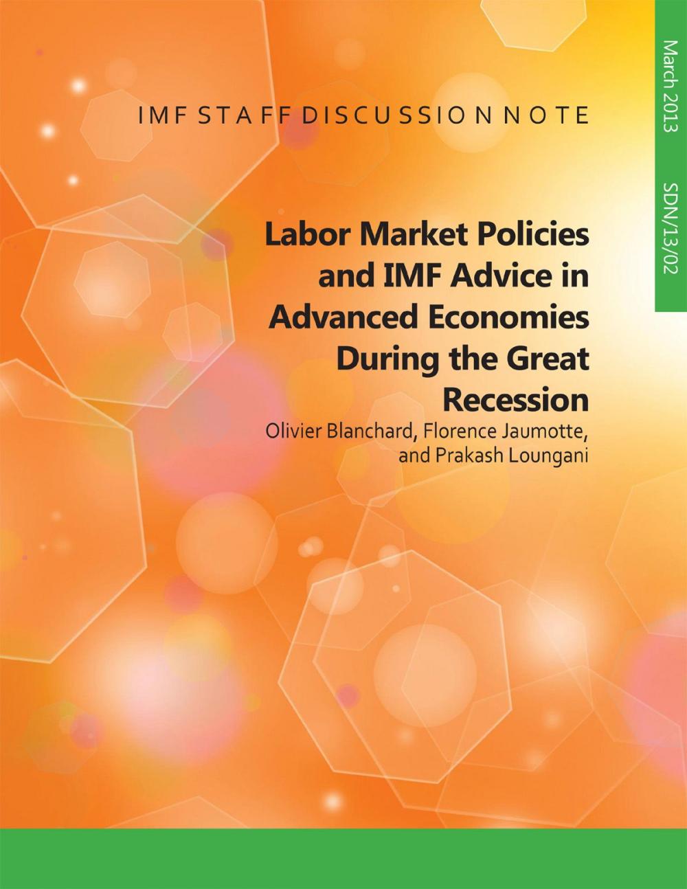 Big bigCover of Labor Market Policies and IMF Advice in Advanced Economies during the Great Recession