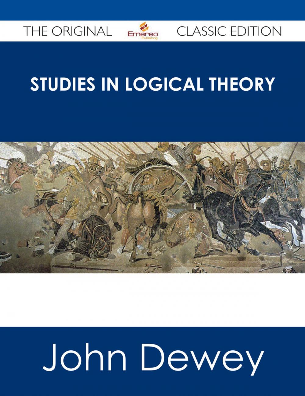 Big bigCover of Studies in Logical Theory - The Original Classic Edition