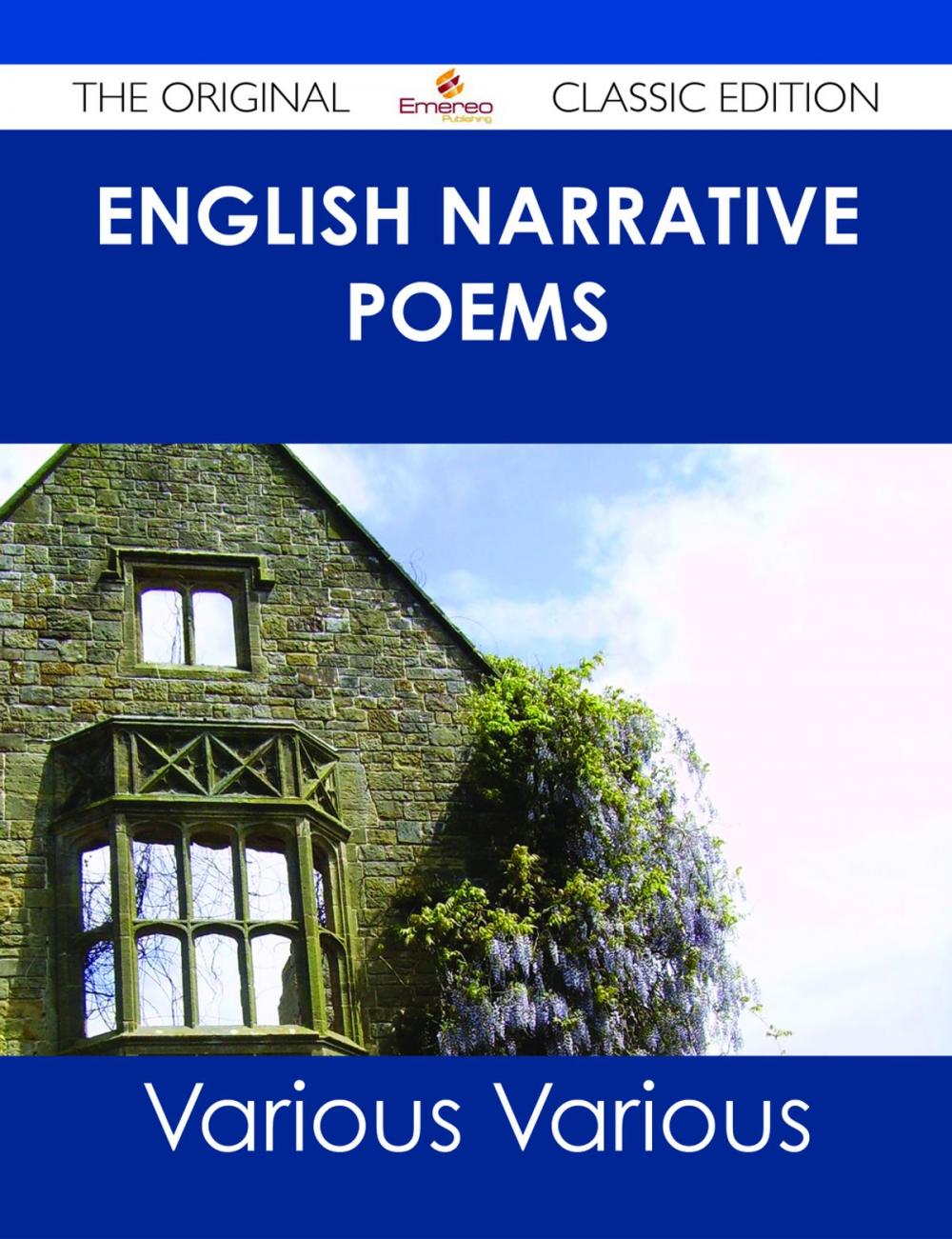 Big bigCover of English Narrative Poems - The Original Classic Edition