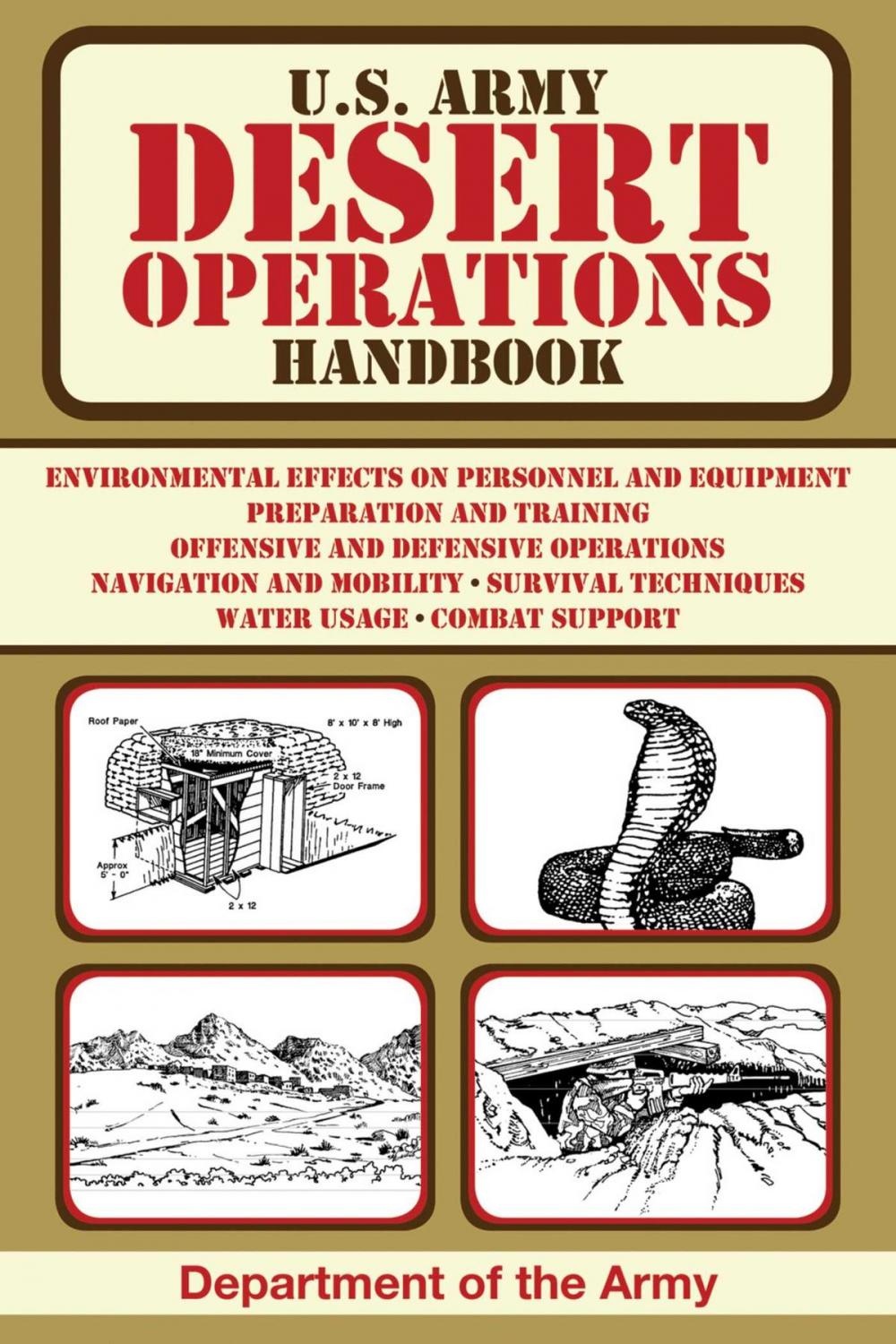 Big bigCover of U.S. Army Desert Operations Handbook