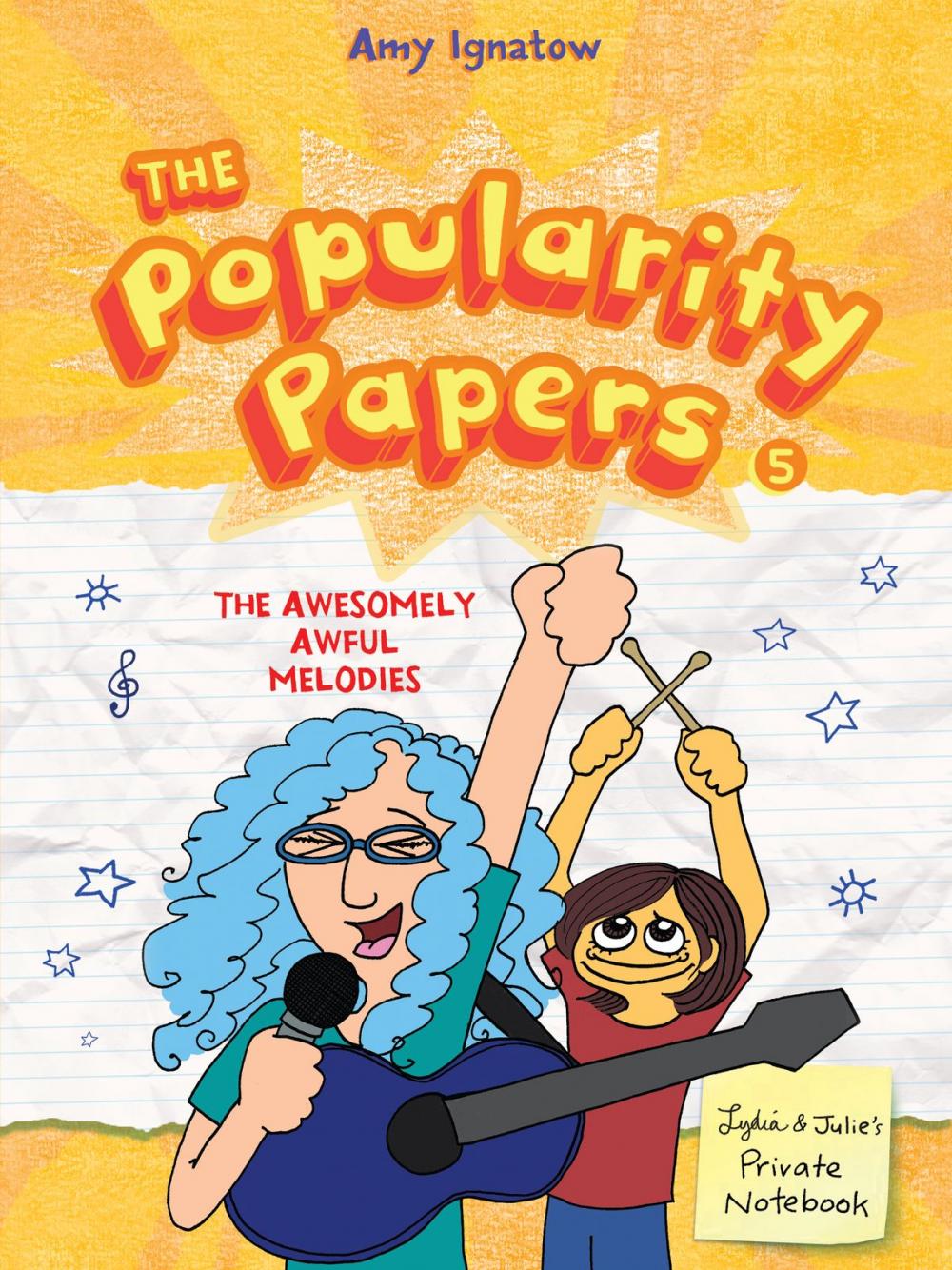 Big bigCover of The Awesomely Awful Melodies of Lydia Goldblatt and Julie Graham-Chang (The Popularity Papers #5)