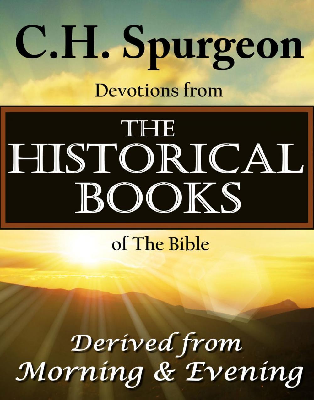 Big bigCover of C.H. Spurgeon Devotions from the Historical Books of the Bible