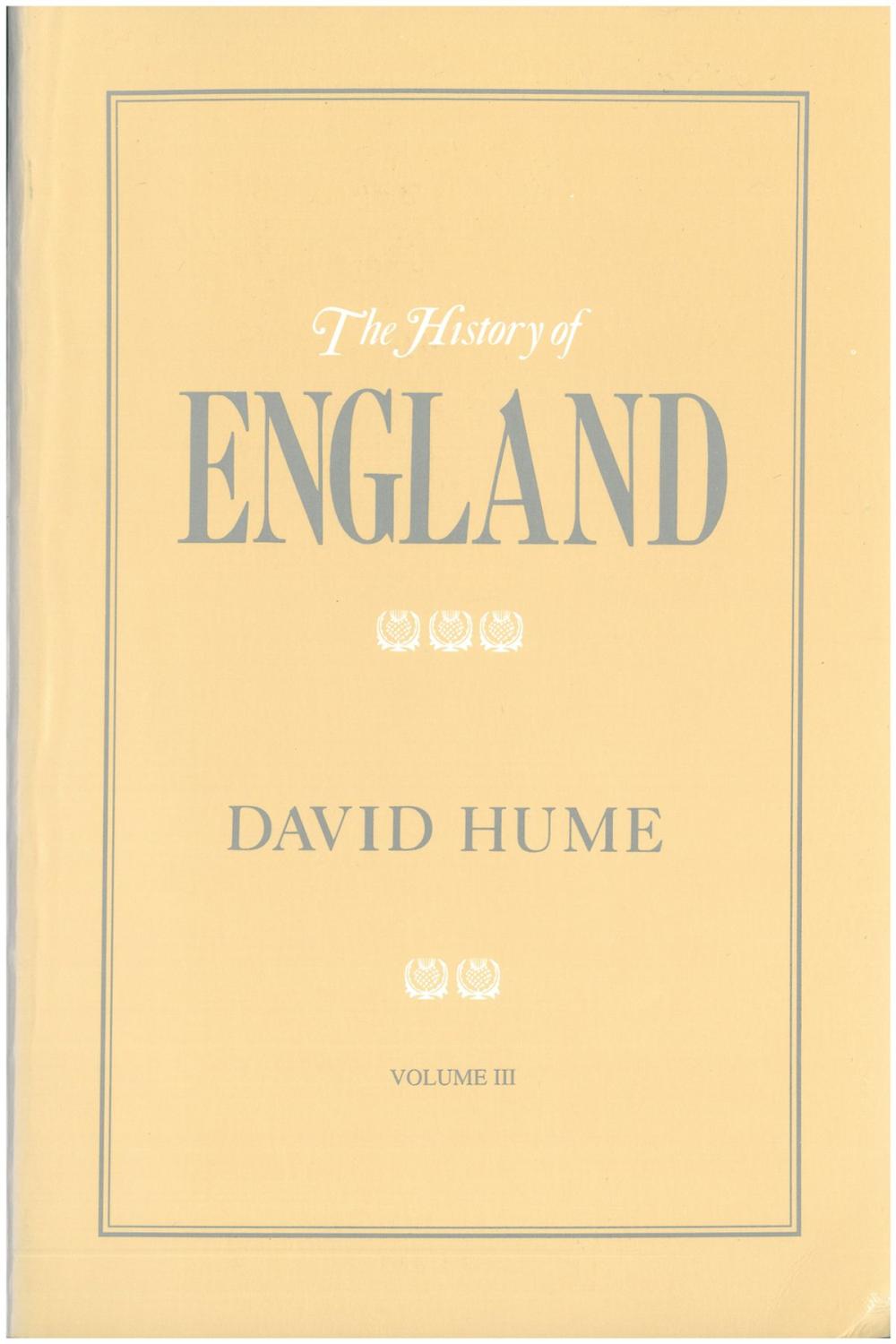 Big bigCover of The History of England Volume III