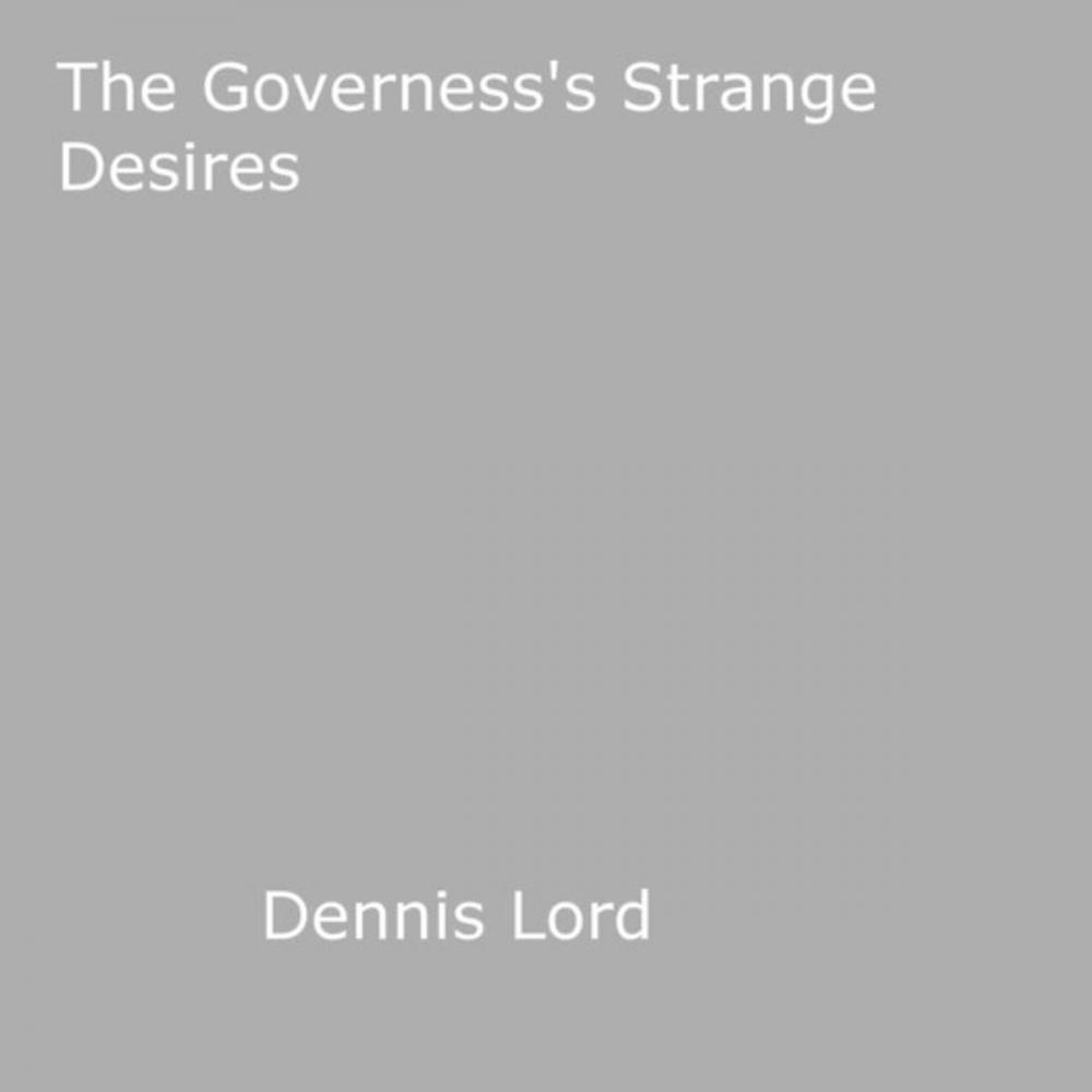 Big bigCover of The Governess's Strange Desires