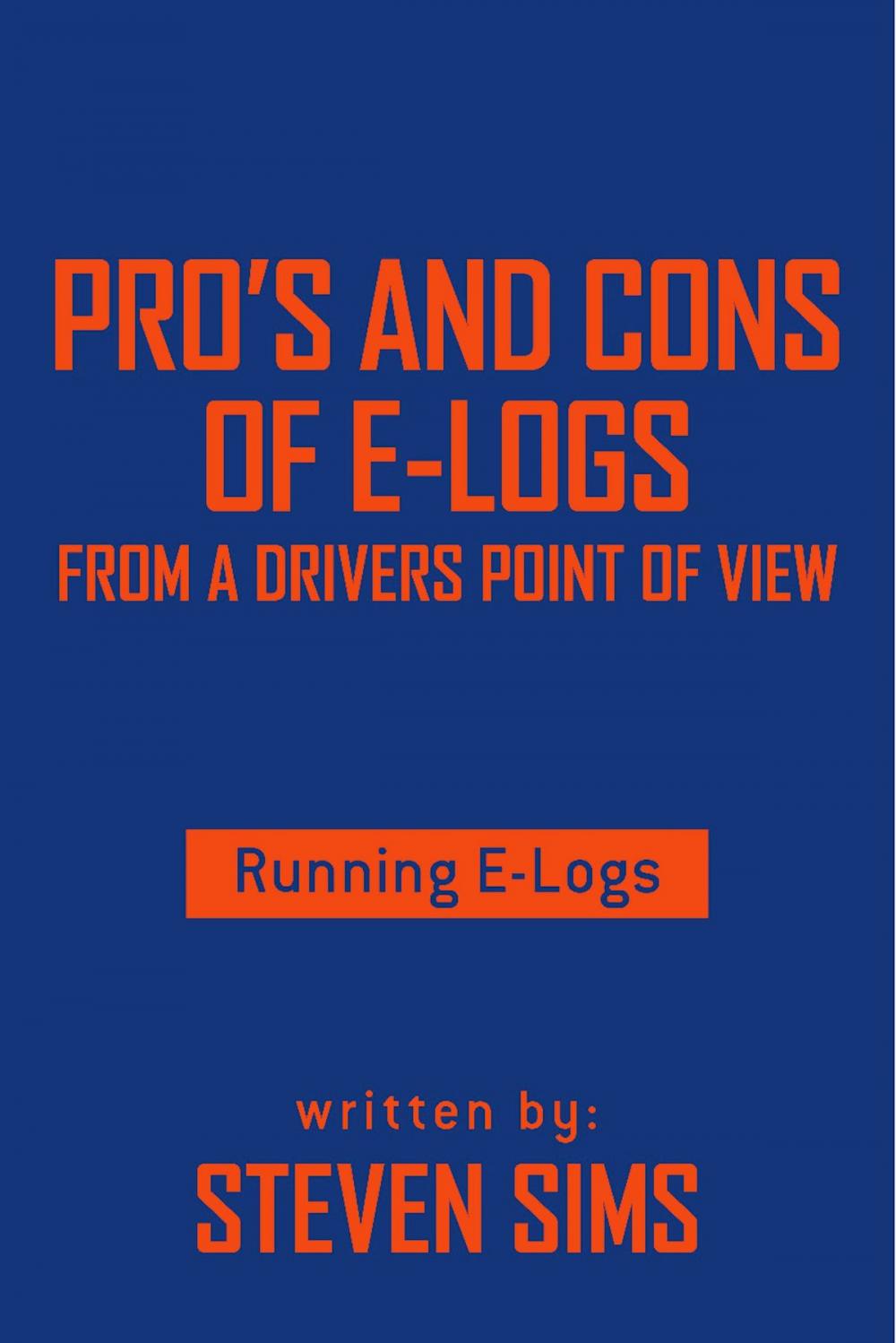 Big bigCover of Pro's and Cons of E-Logs From a Drivers Point of View