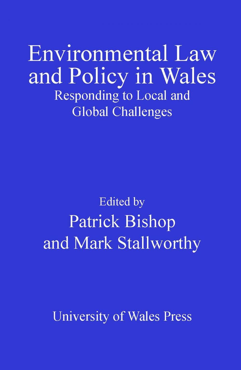 Big bigCover of Environmental Law and Policy in Wales