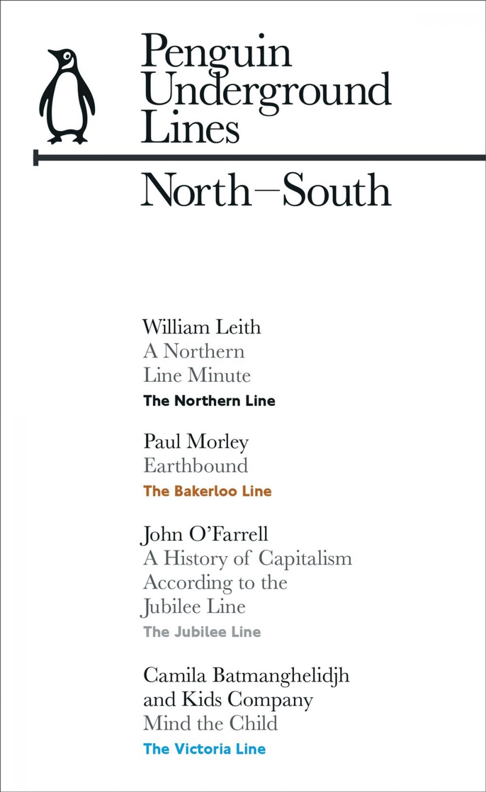 Big bigCover of North-South: Penguin Underground Lines