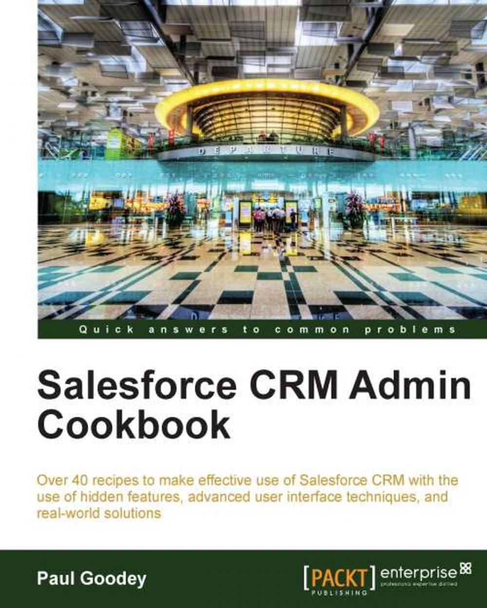 Big bigCover of Salesforce CRM Admin Cookbook