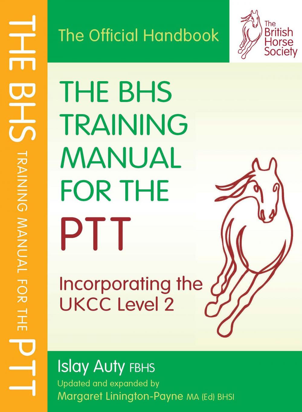 Big bigCover of BHS TRAINING MANUAL FOR THE PTT