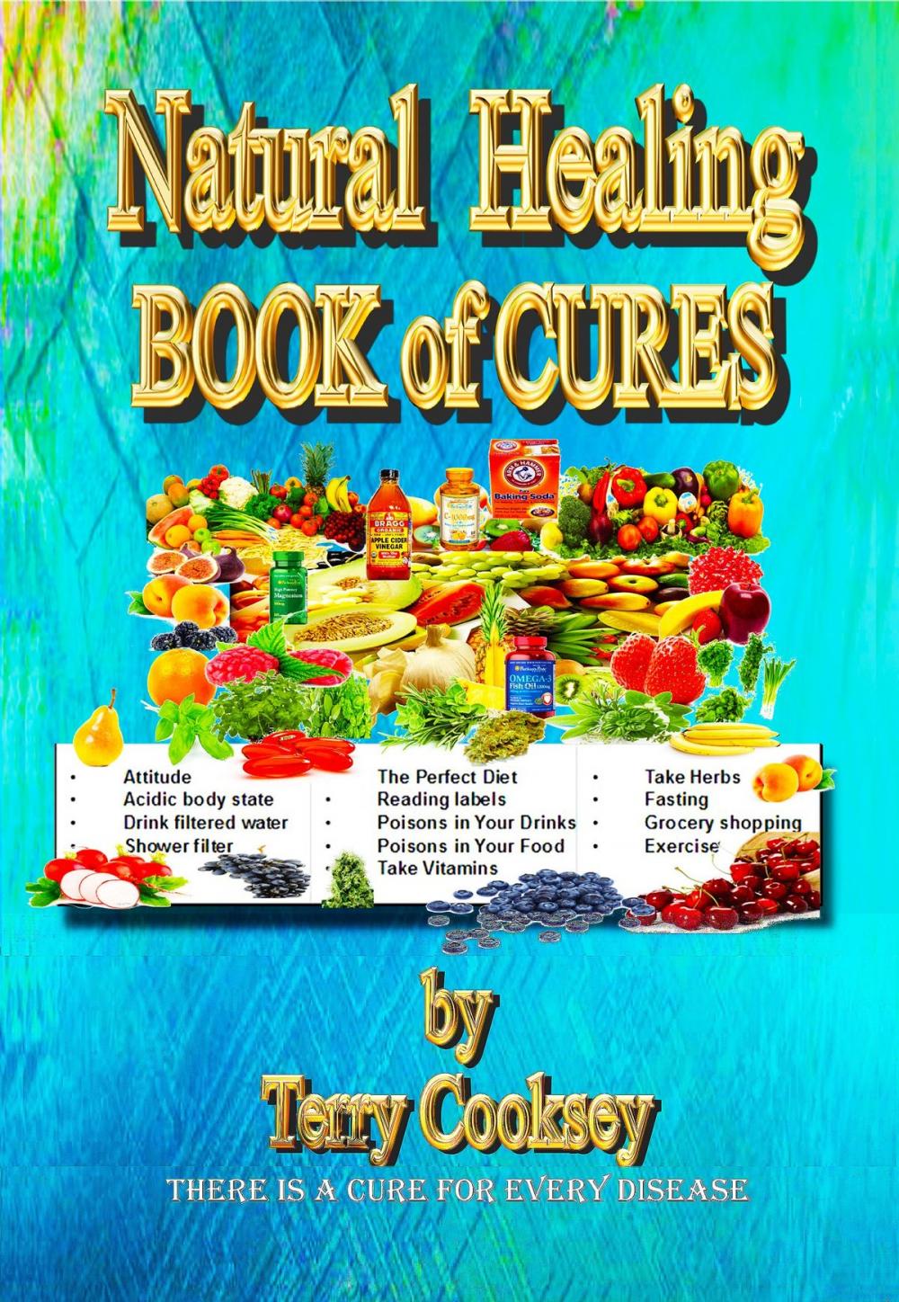 Big bigCover of Natural Healing BOOK of CURES