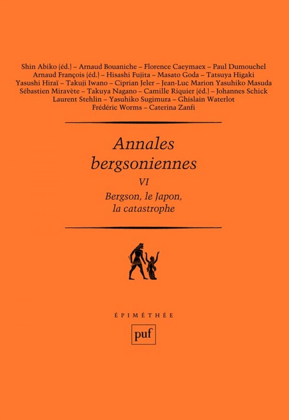 Big bigCover of Annales bergsoniennes, VI