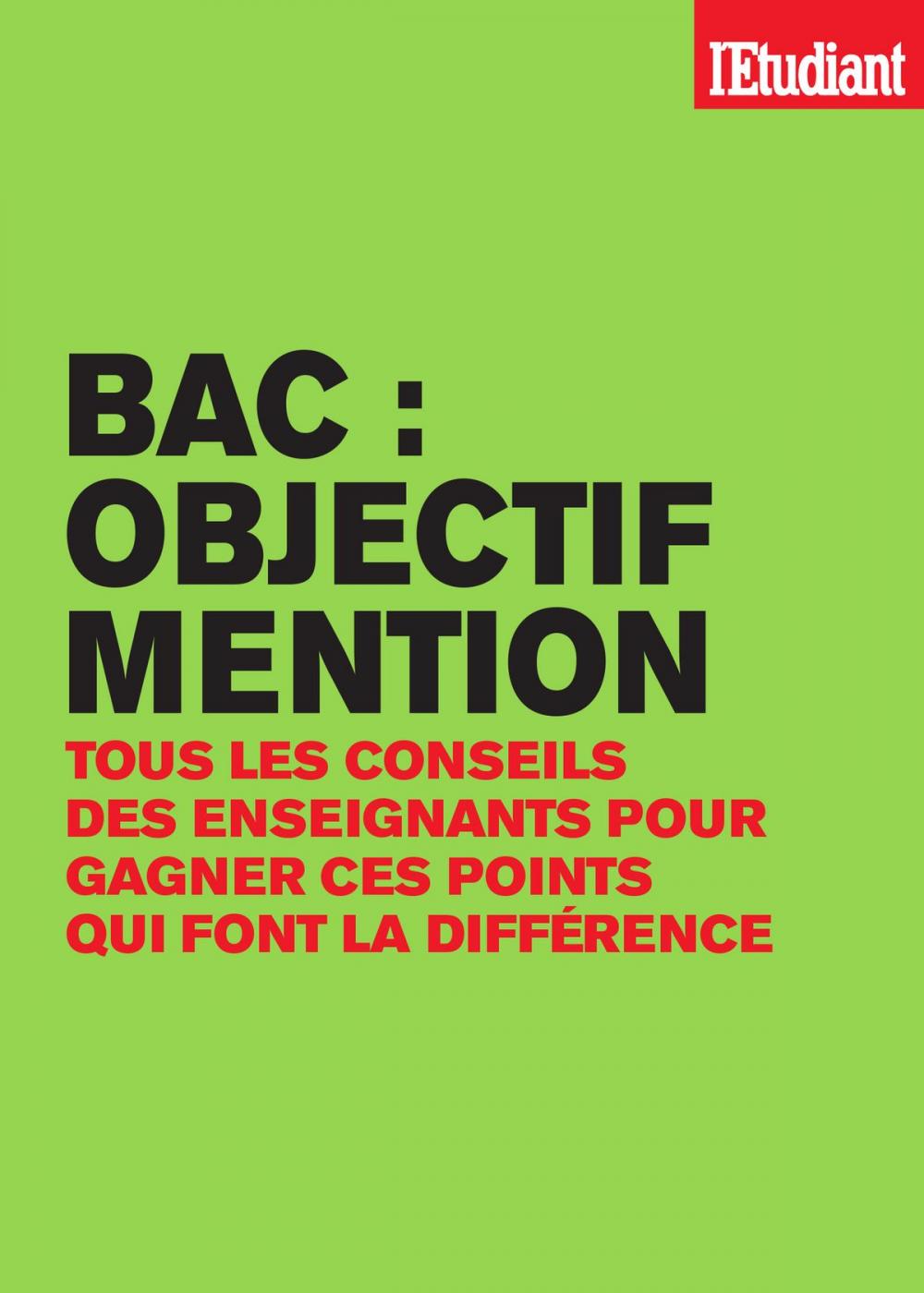 Big bigCover of Bac objectif mention