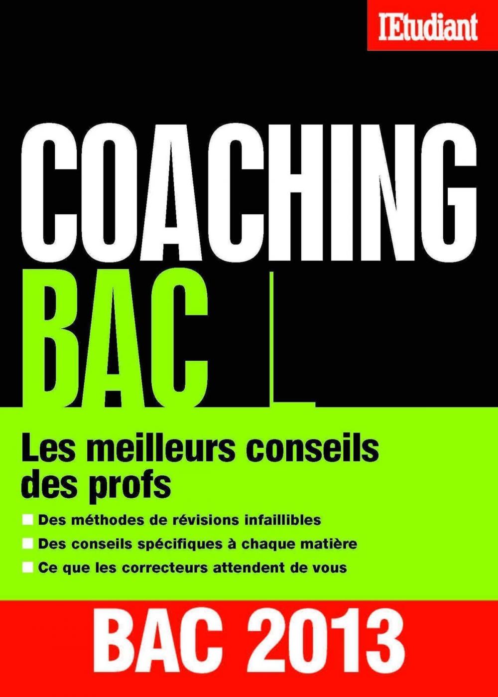 Big bigCover of Coaching bac L