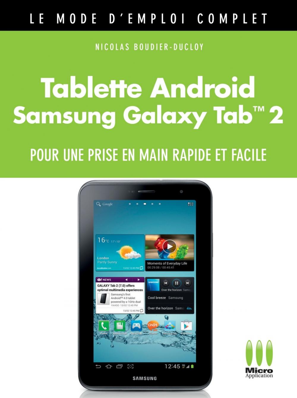 Big bigCover of Tablette Androïd Galaxy Tab 2 Mode d'Emploi Complet