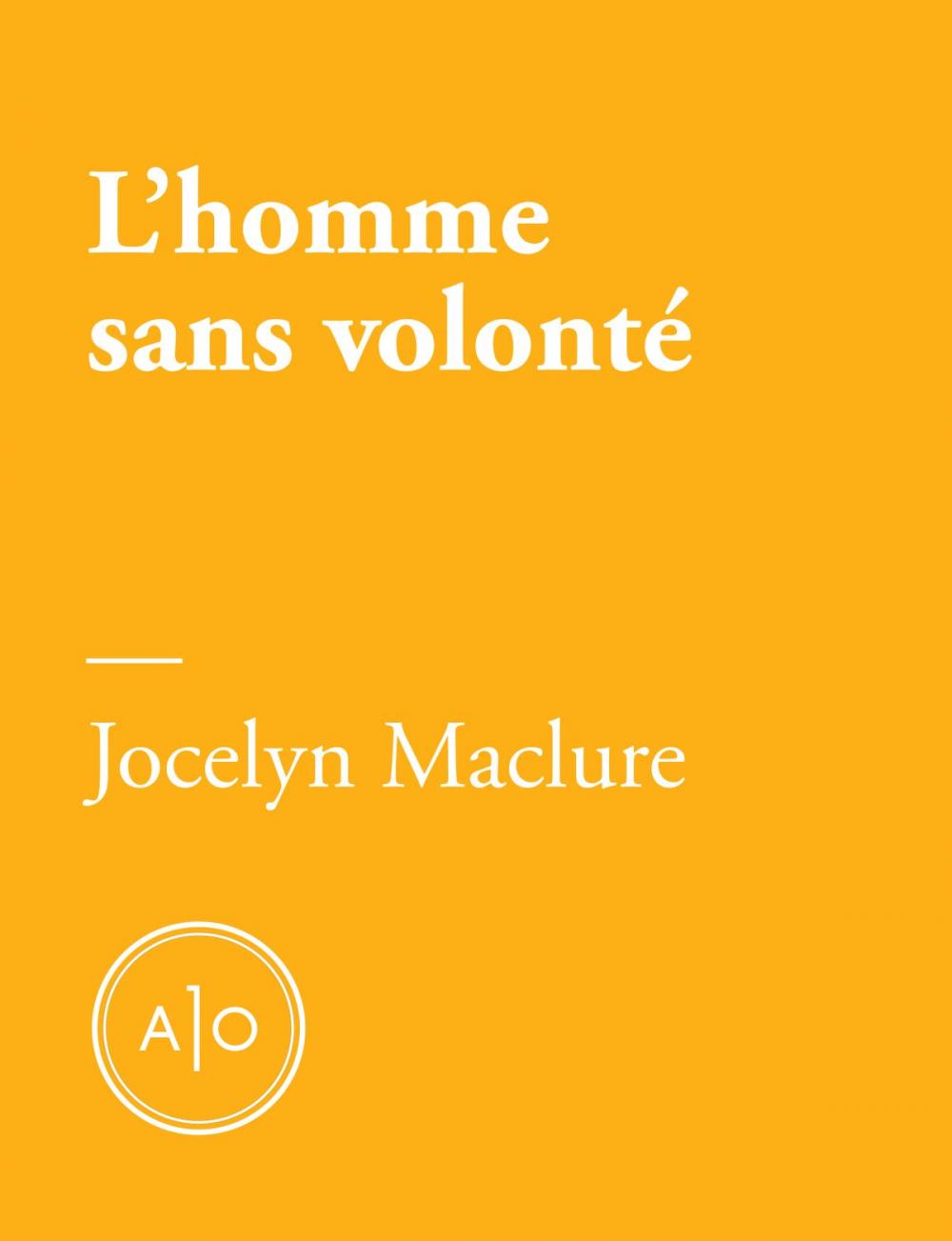 Big bigCover of L’homme sans volonté