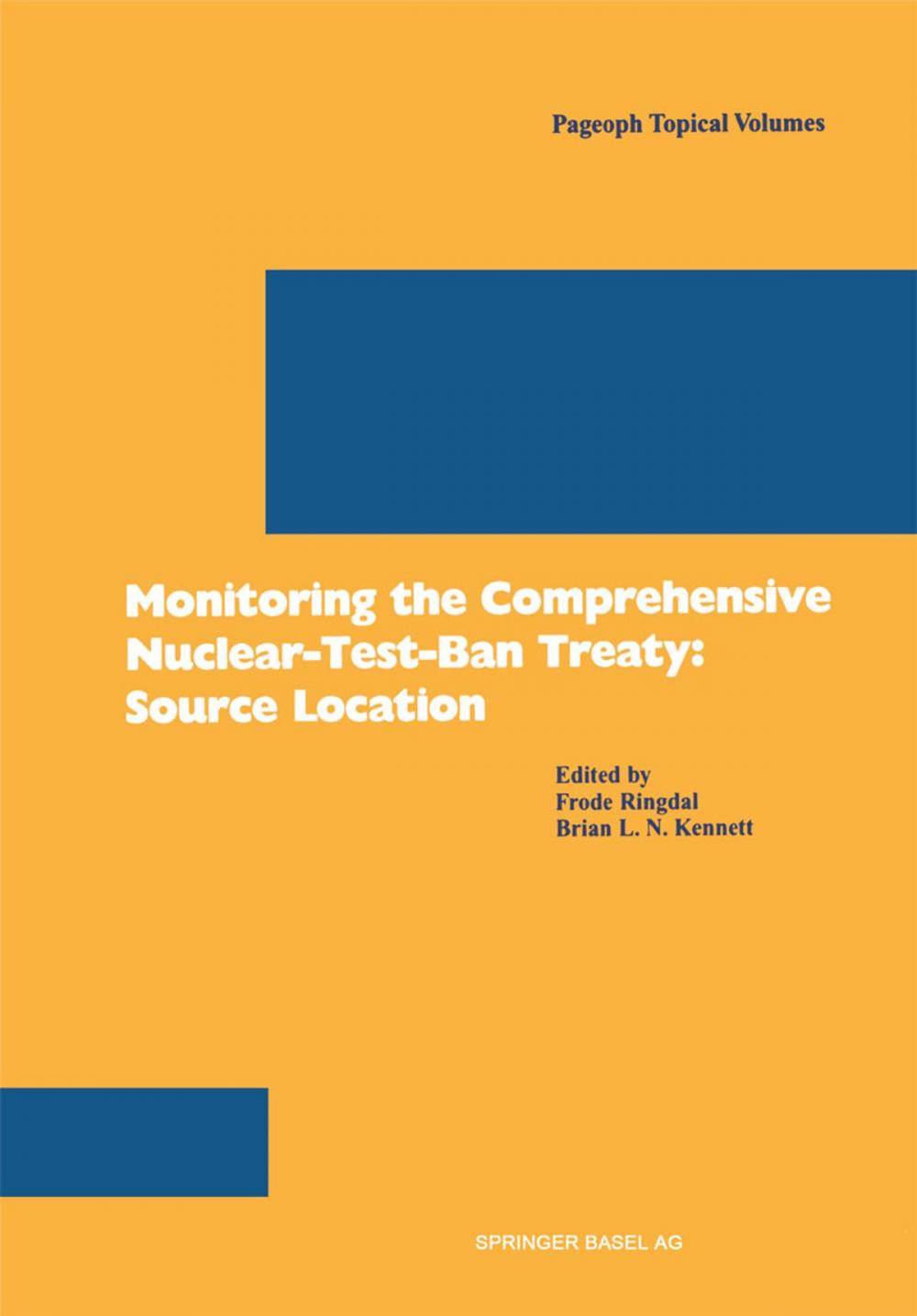 Big bigCover of Monitoring the Comprehensive Nuclear-Test-Ban Treaty: Source Location