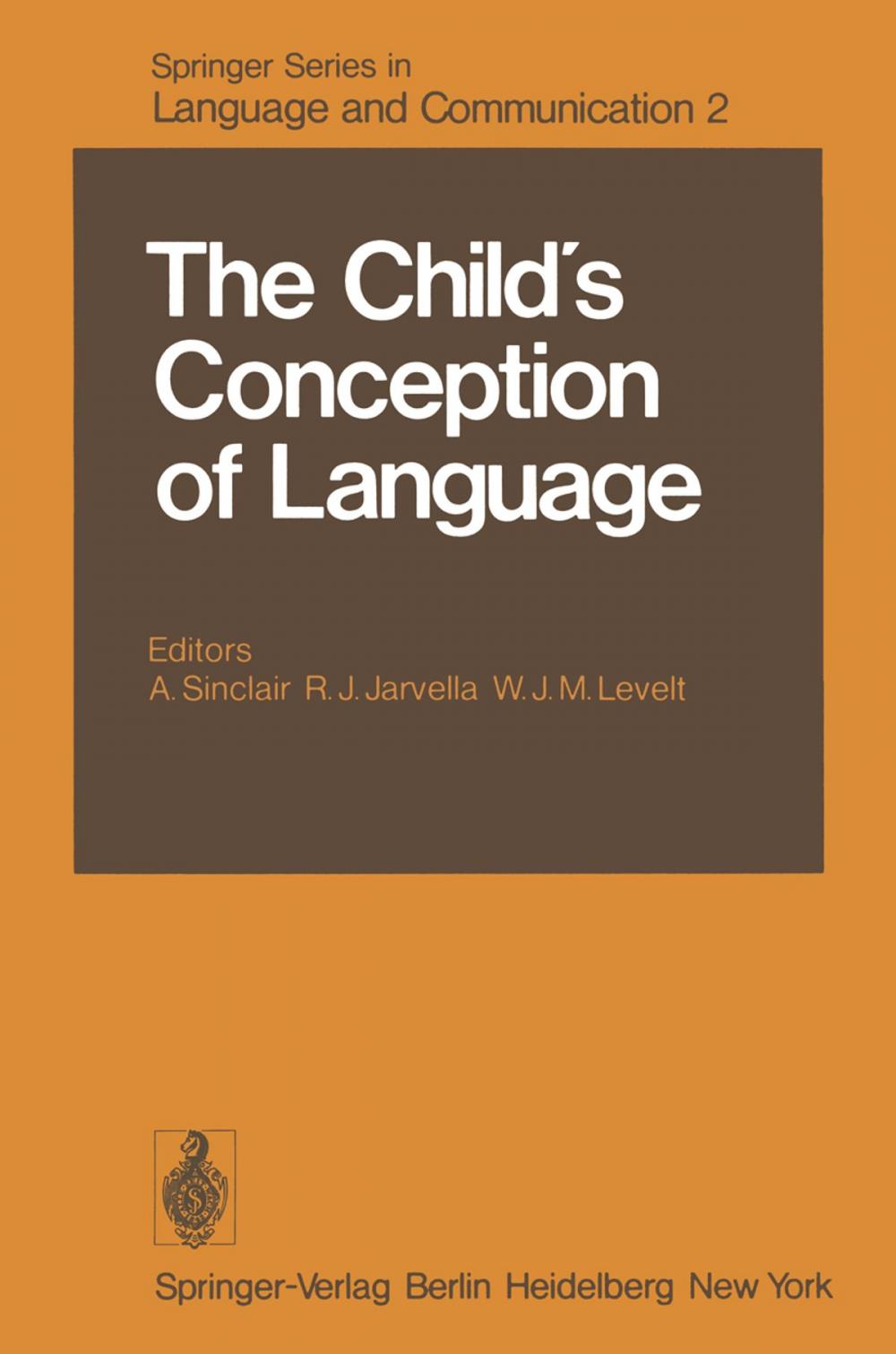 Big bigCover of The Child’s Conception of Language