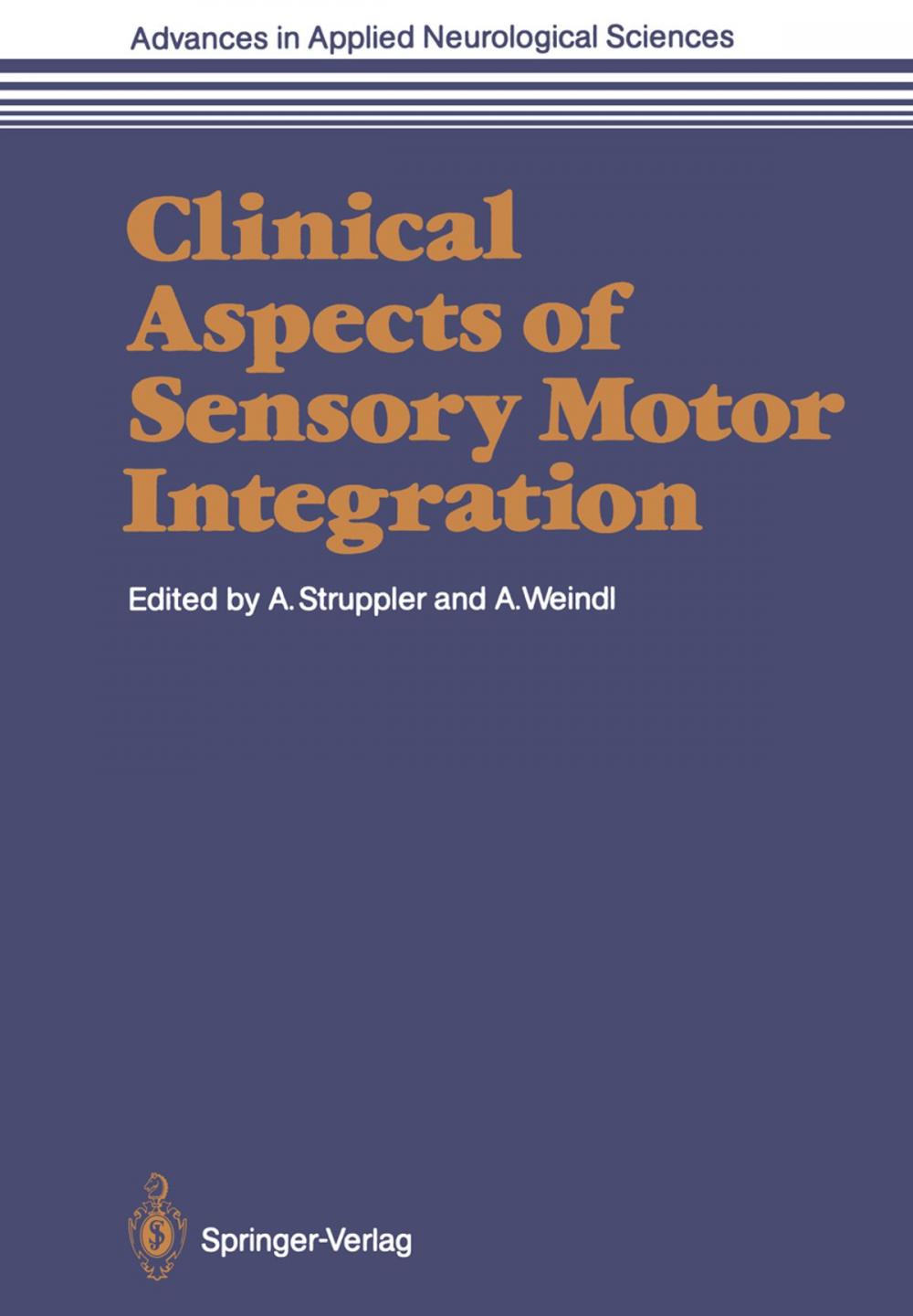 Big bigCover of Clinical Aspects of Sensory Motor Integration