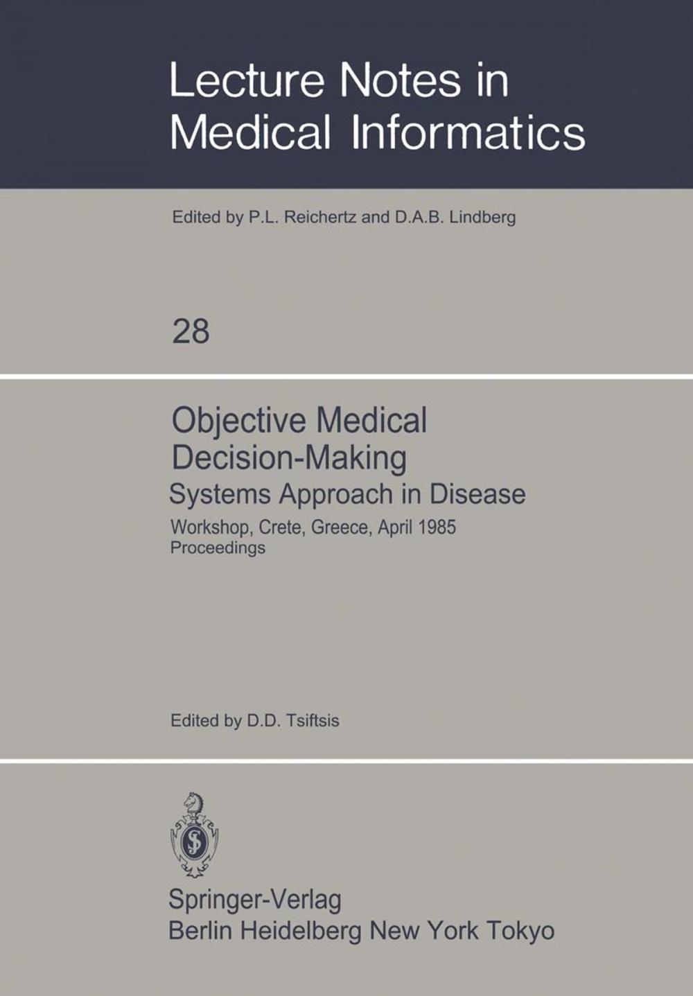 Big bigCover of Objective Medical Decision-Making Systems Approach in Disease