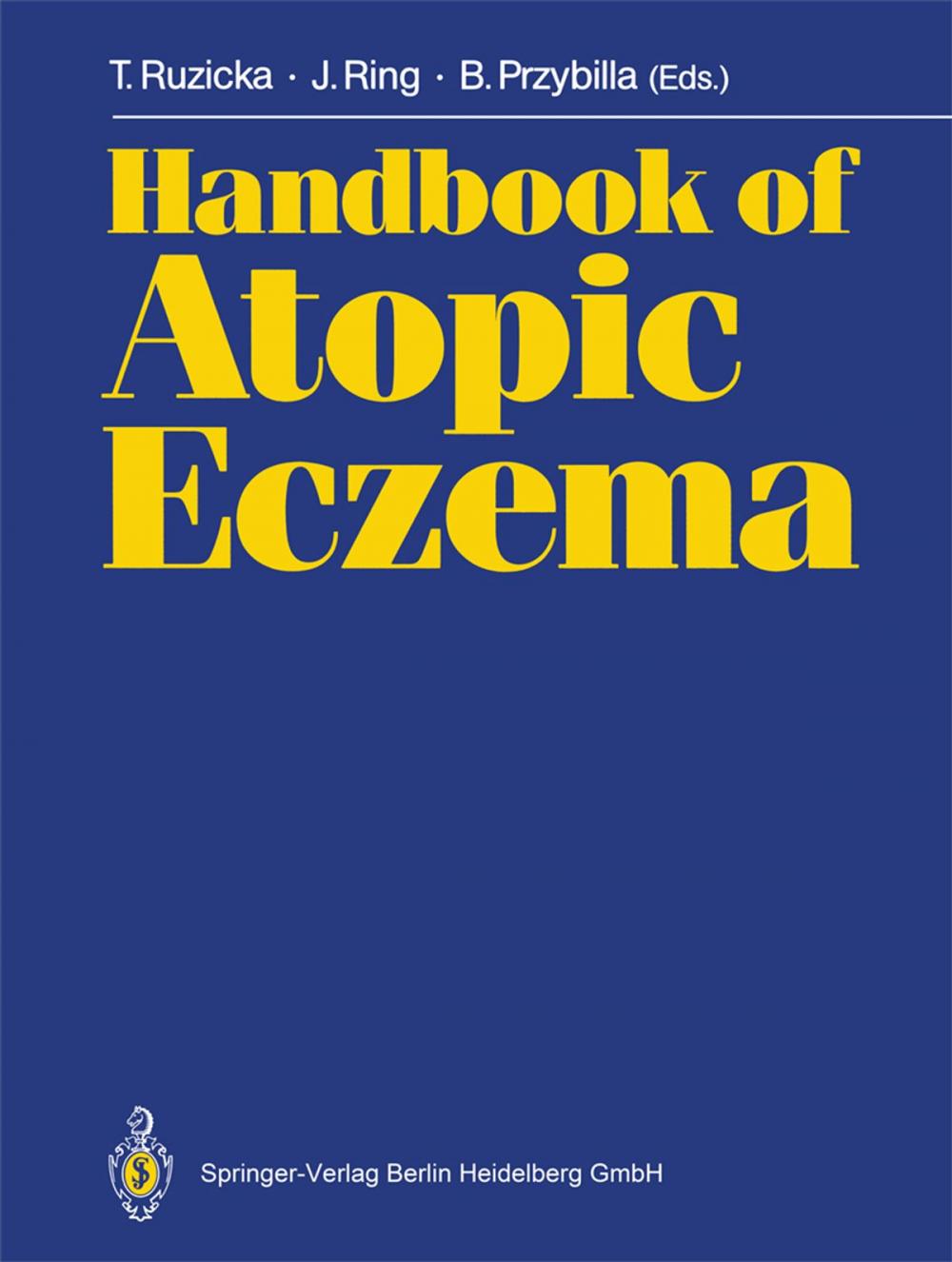 Big bigCover of Handbook of Atopic Eczema