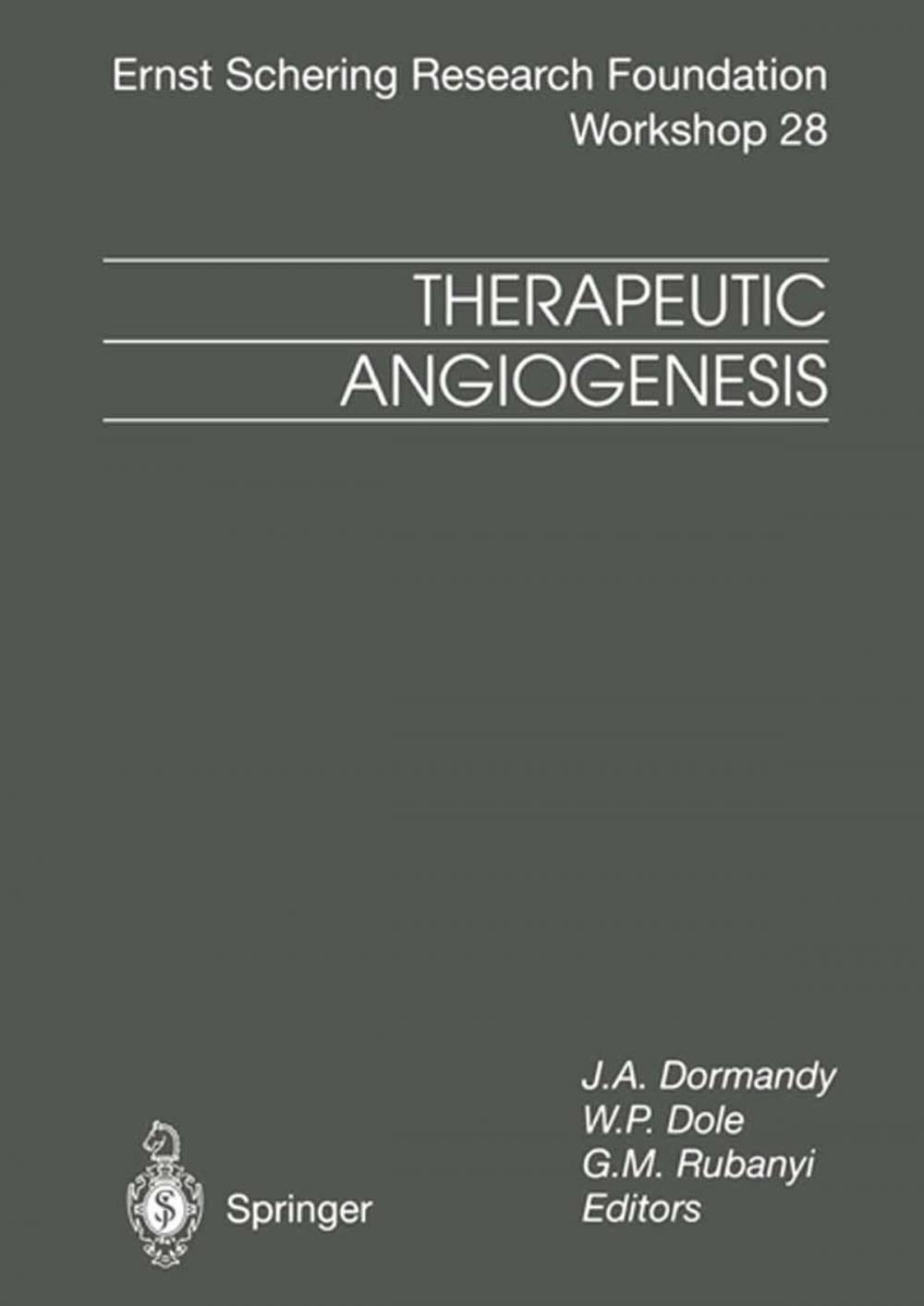 Big bigCover of Therapeutic Angiogenesis