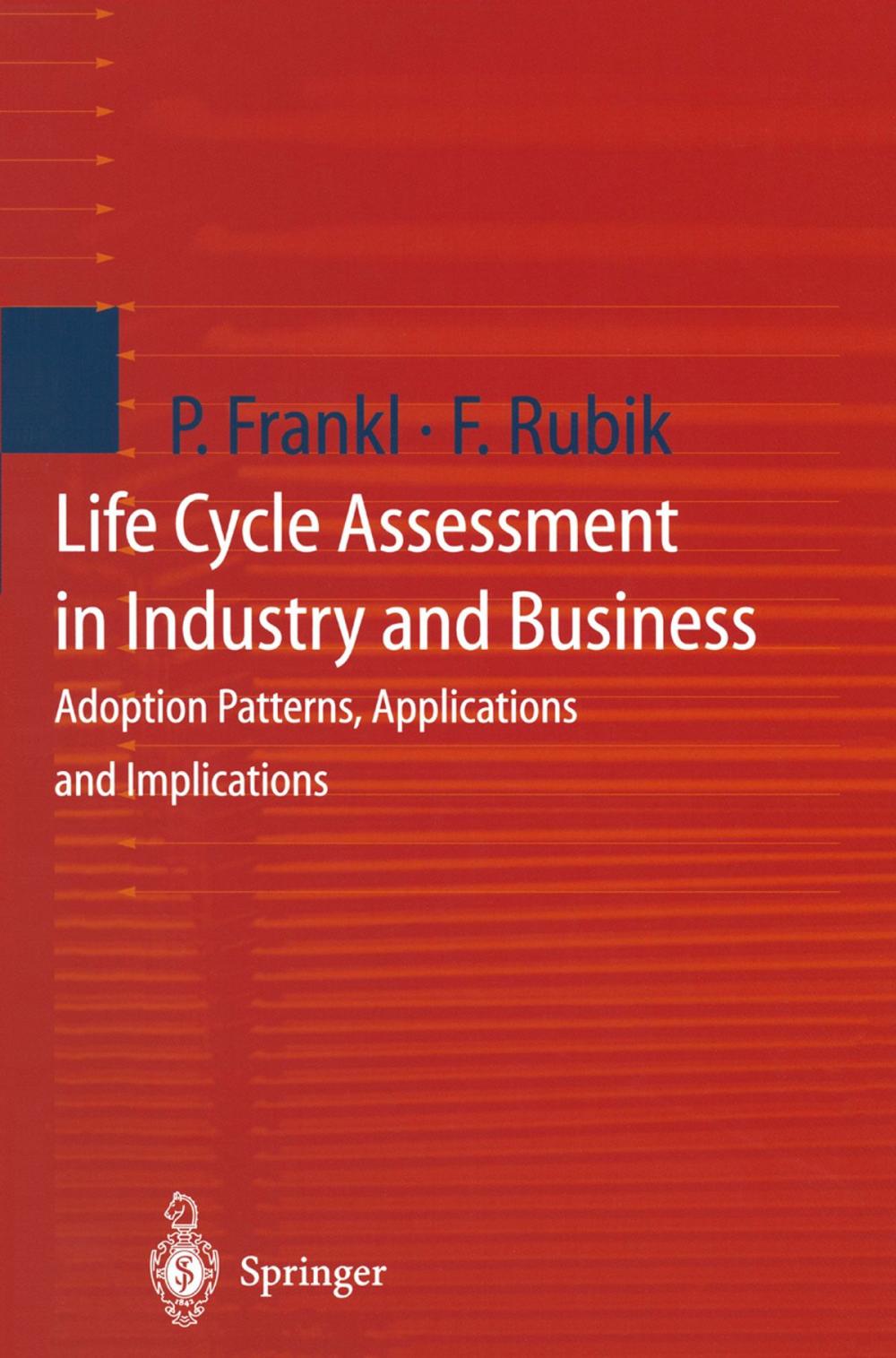 Big bigCover of Life Cycle Assessment in Industry and Business