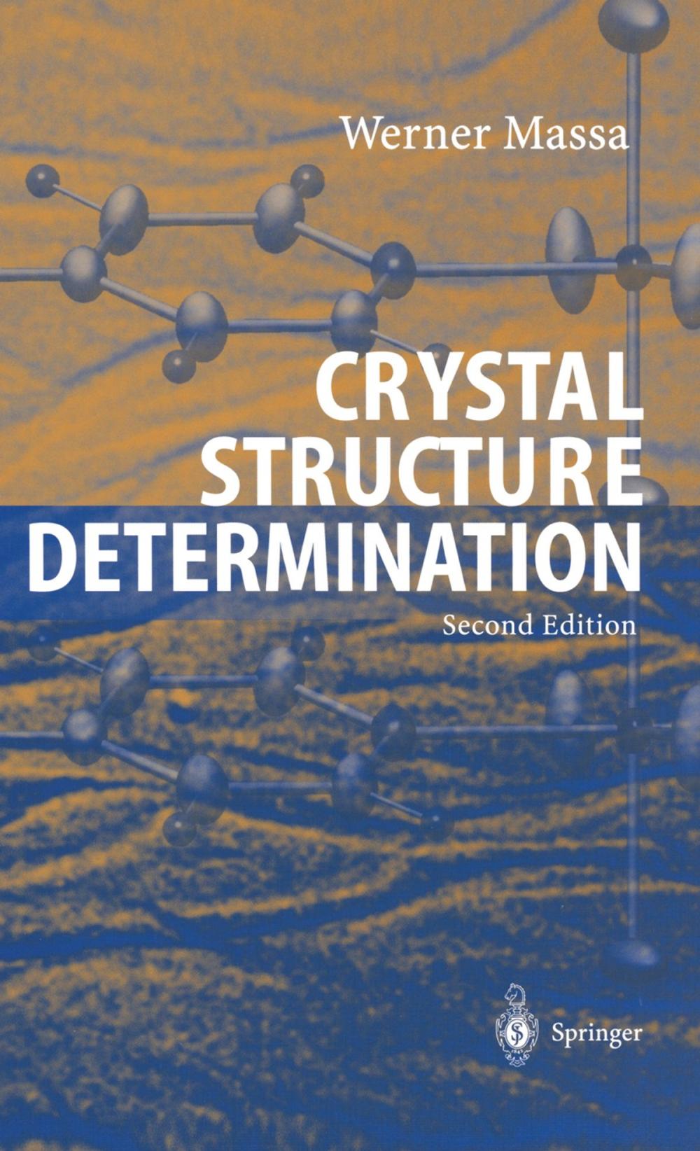 Big bigCover of Crystal Structure Determination