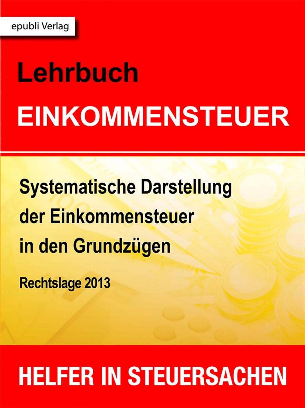 Big bigCover of Lehrbuch Einkommensteuer