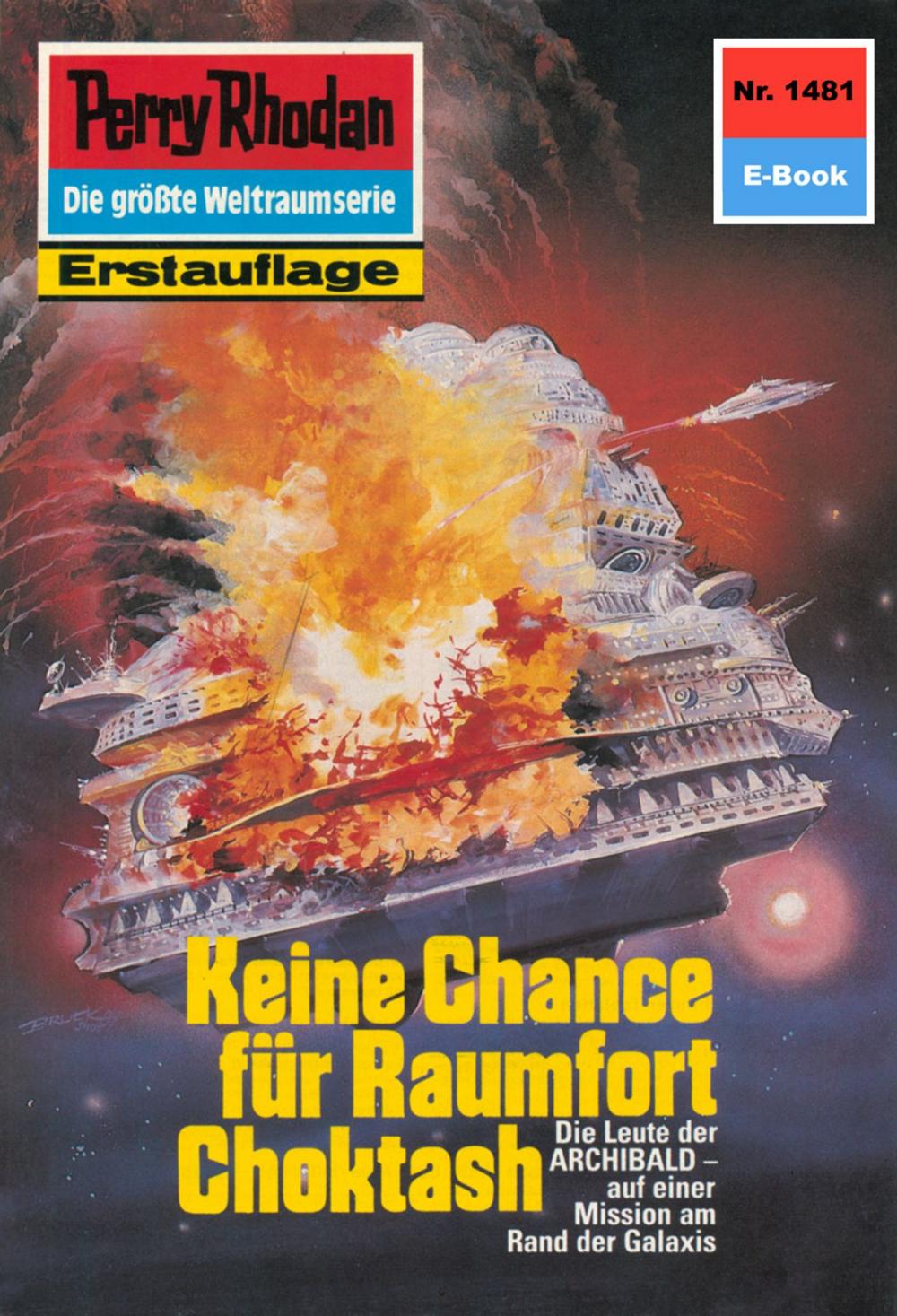 Big bigCover of Perry Rhodan 1481: Keine Chance für Raumfort Choktash