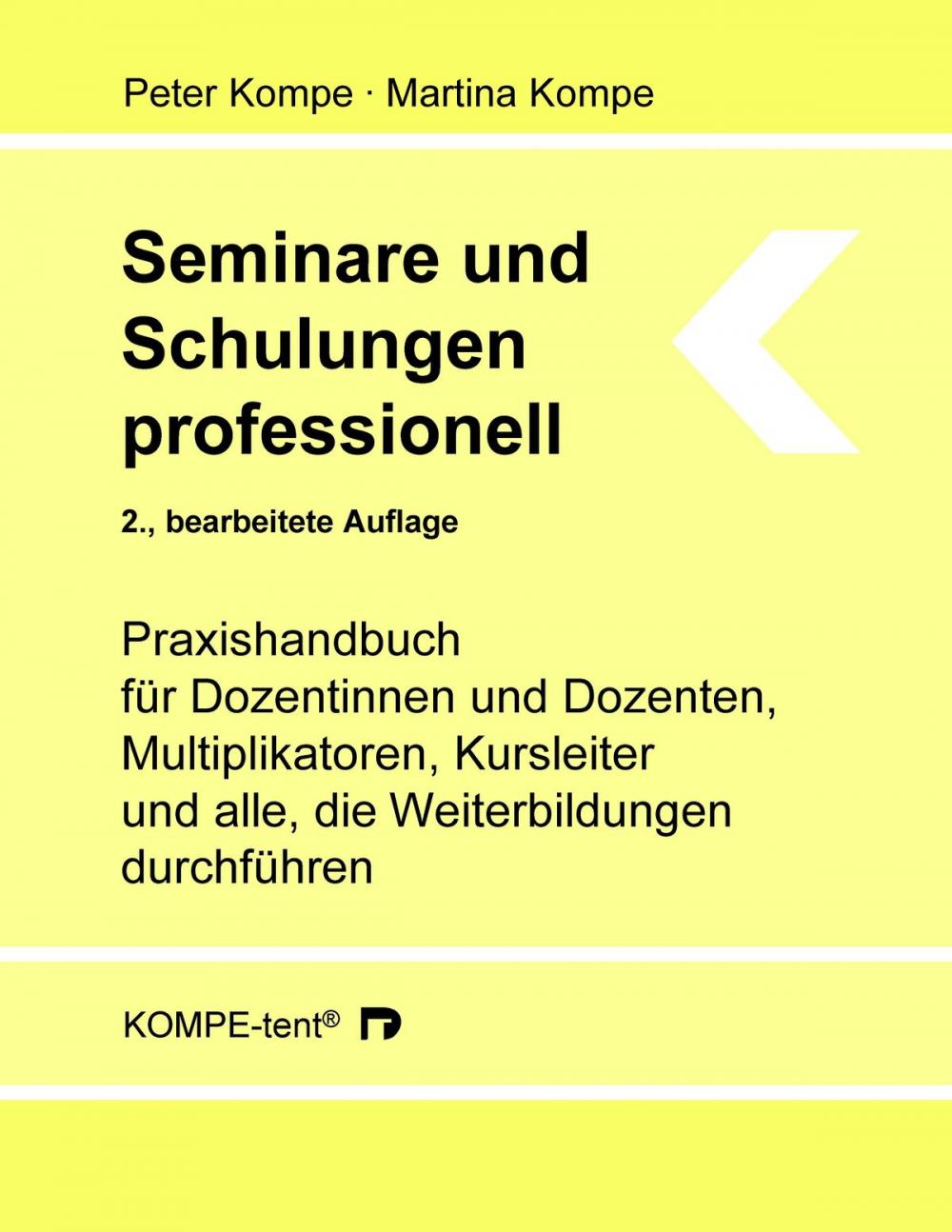 Big bigCover of Seminare und Schulungen professionell