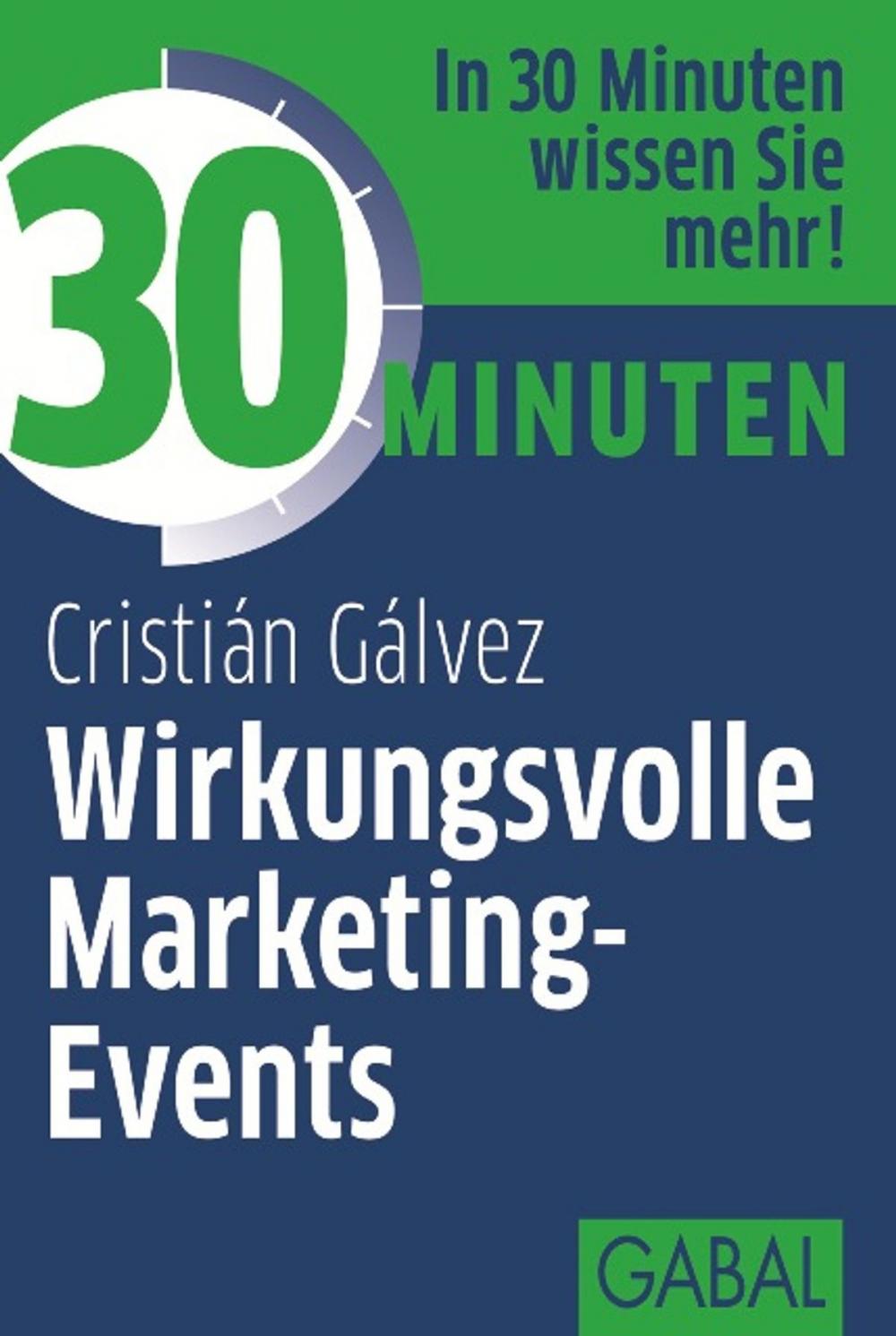 Big bigCover of 30 Minuten Wirkungsvolle Marketing-Events