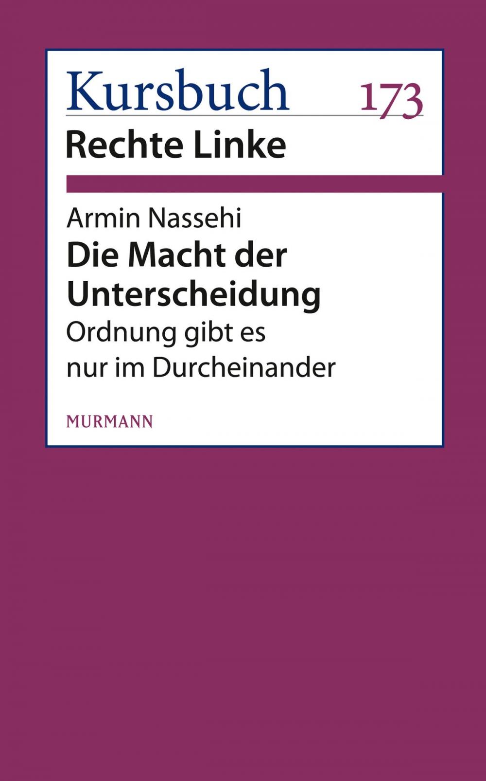 Big bigCover of Die Macht der Unterscheidung