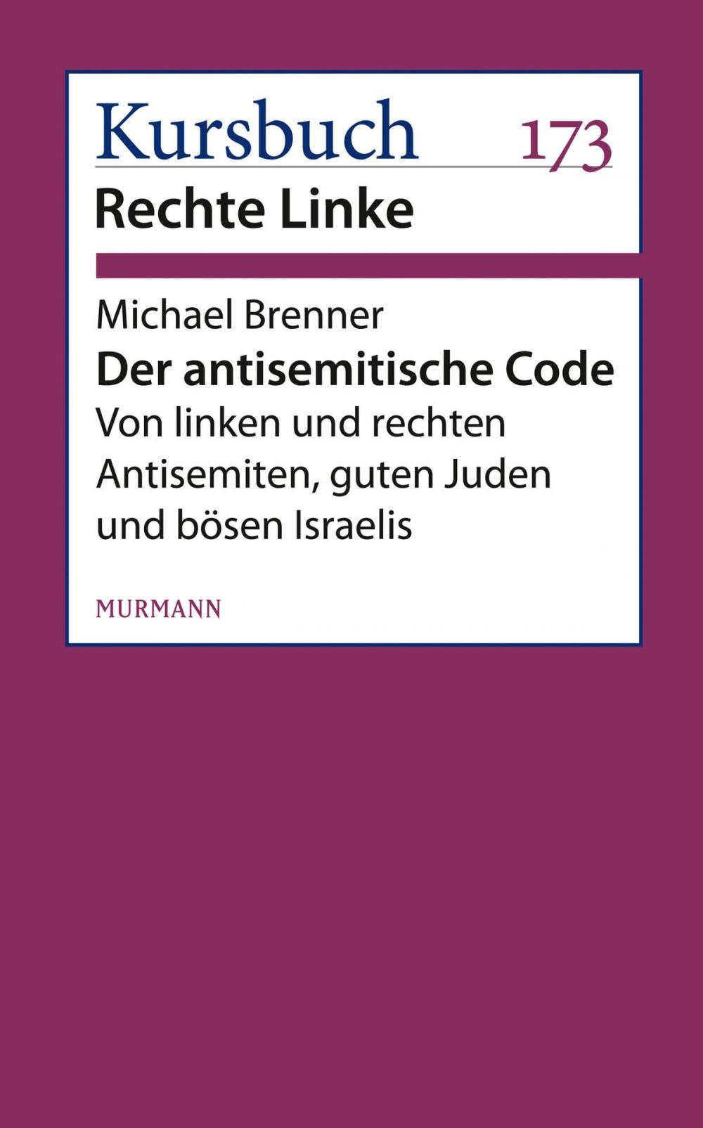 Big bigCover of Der antisemitische Code