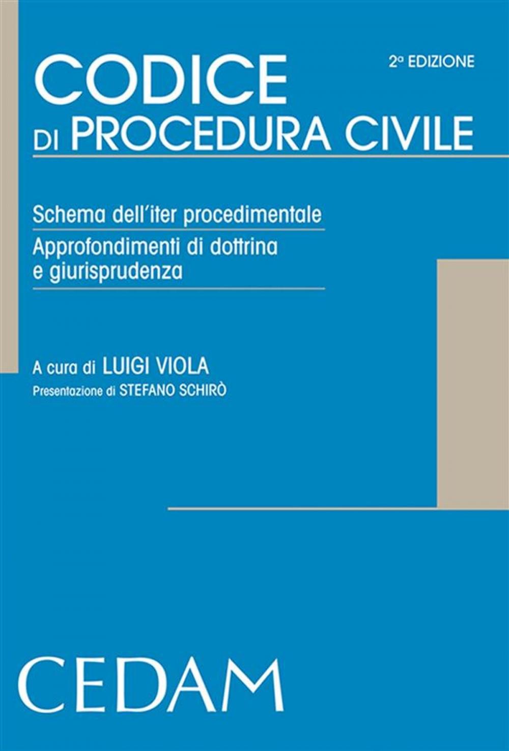 Big bigCover of Codice di procedura civile